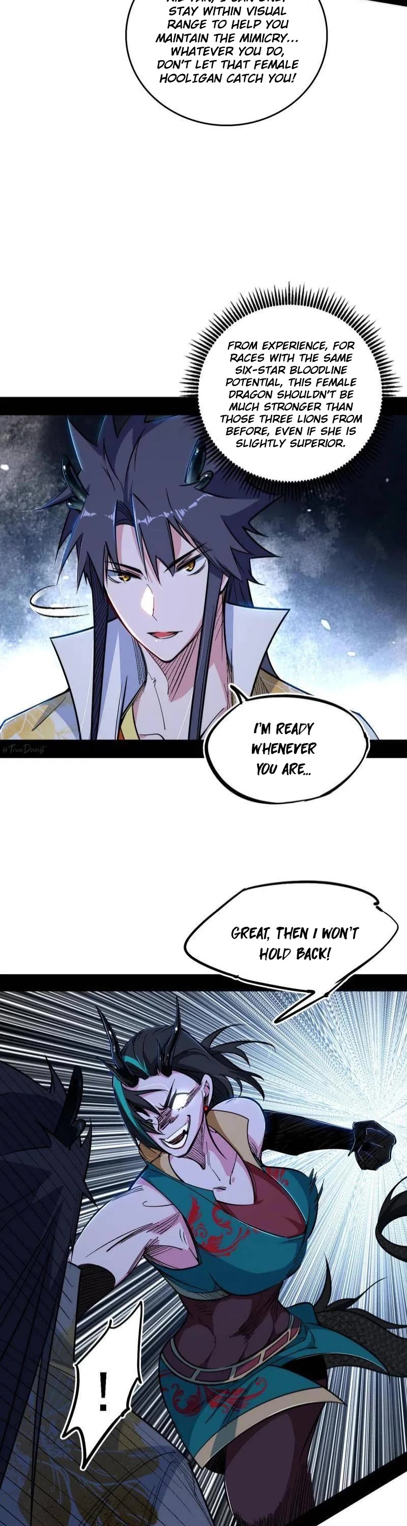 I'm an Evil God Chapter 518 page 3 - Chapter 518: The Bloodthirsty and Twisted Blue-Horned Dragon