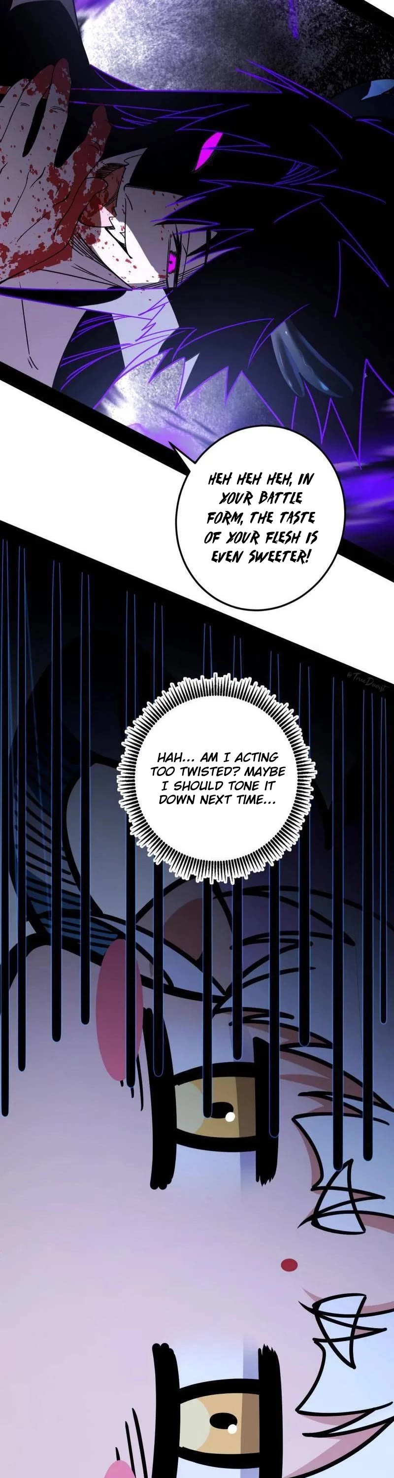I'm an Evil God Chapter 518 page 36 - Chapter 518: The Bloodthirsty and Twisted Blue-Horned Dragon