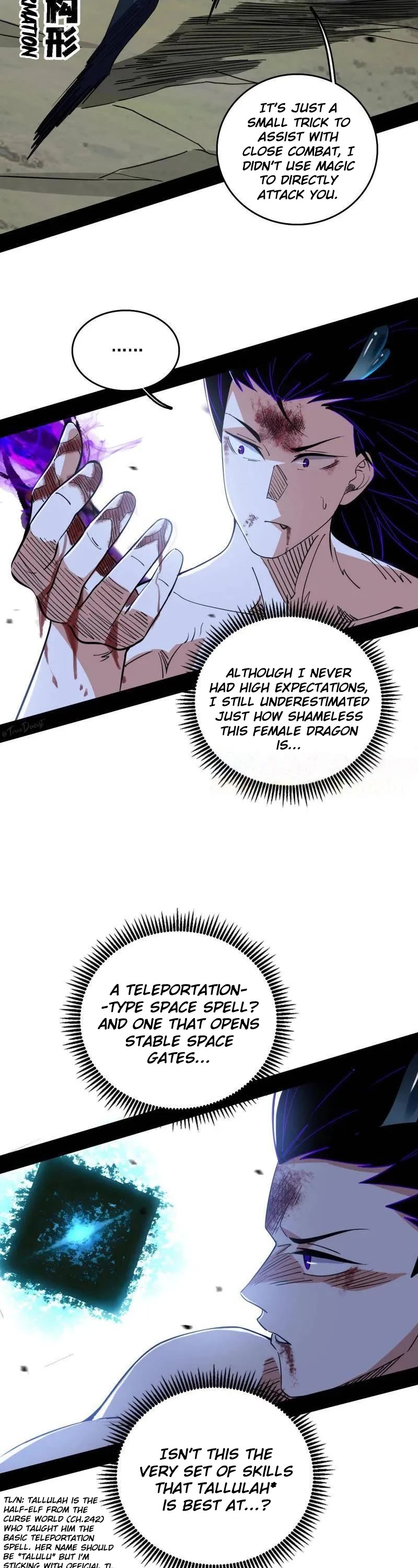 I'm an Evil God Chapter 519 page 13 - Chapter 519: Bloodthirsty One vs. Shameless One
