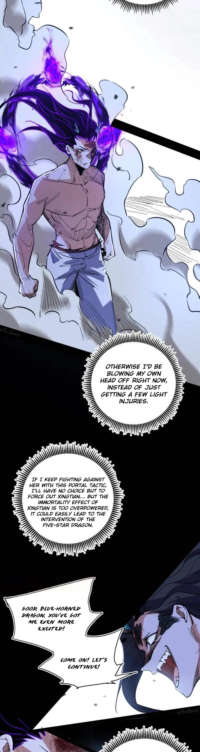 I'm an Evil God Chapter 519 page 22 - Chapter 519: Bloodthirsty One vs. Shameless One