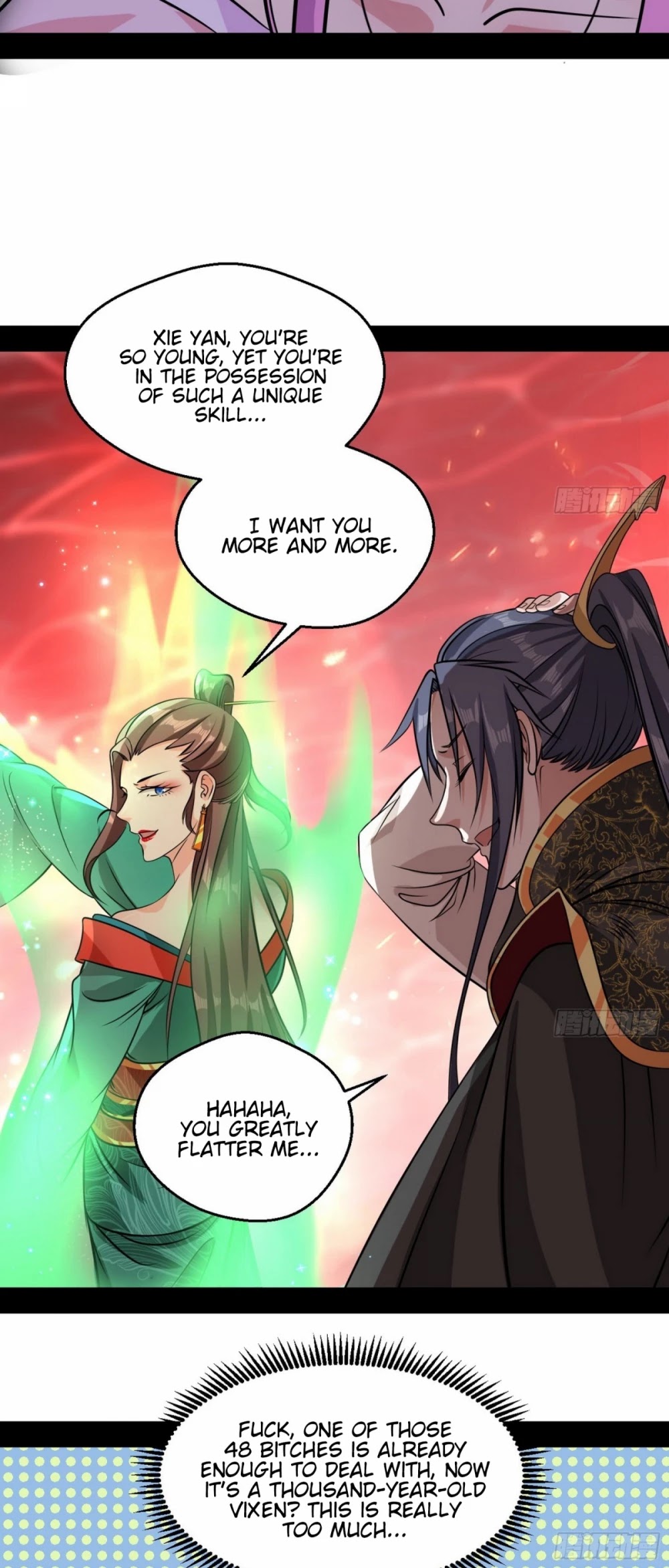 I'm an Evil God Chapter 52 page 7 - Chapter 52: Trifle With The Dragon, Trifle With The Tiger, But Do Not Trifle With Xie Yan!