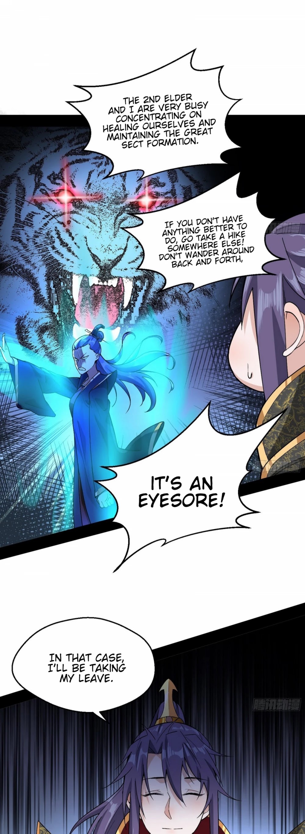 I'm an Evil God Chapter 52 page 9 - Chapter 52: Trifle With The Dragon, Trifle With The Tiger, But Do Not Trifle With Xie Yan!