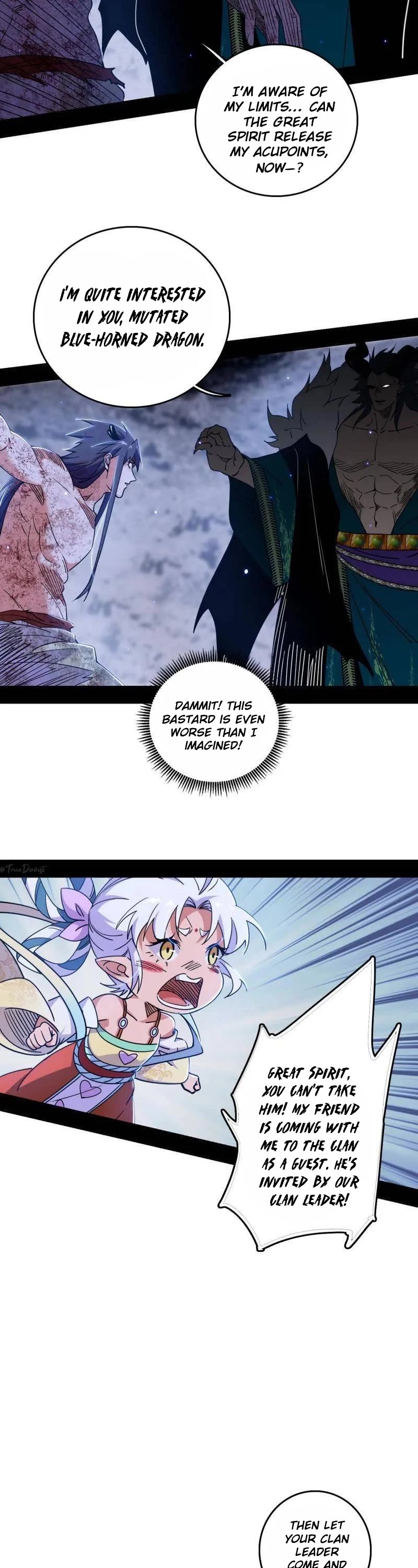 I'm an Evil God Chapter 520 page 11 - Chapter 520: The Wind's Tight! Let's Bolt!