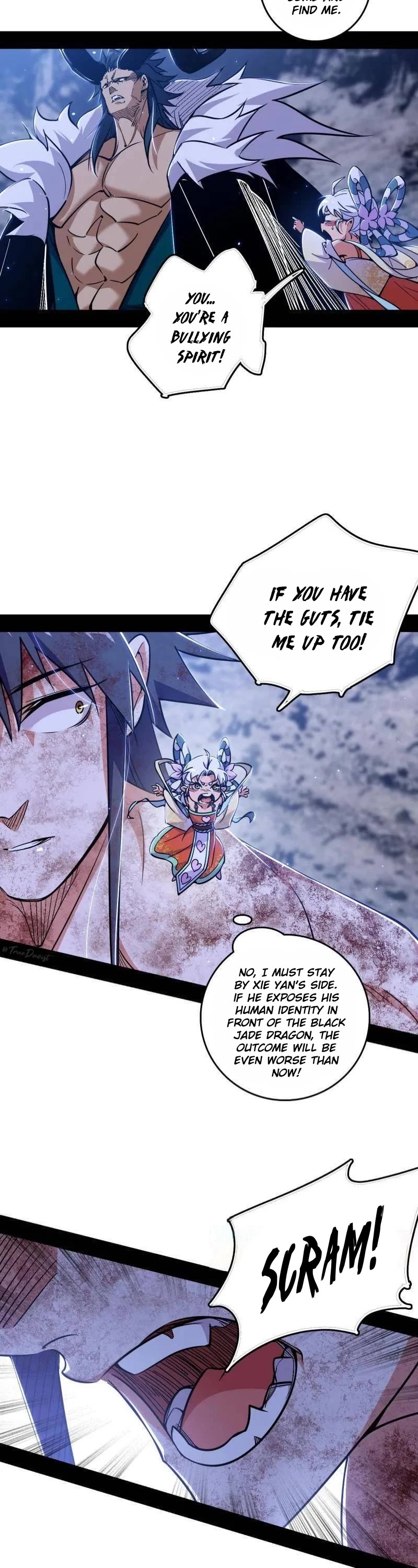 I'm an Evil God Chapter 520 page 12 - Chapter 520: The Wind's Tight! Let's Bolt!