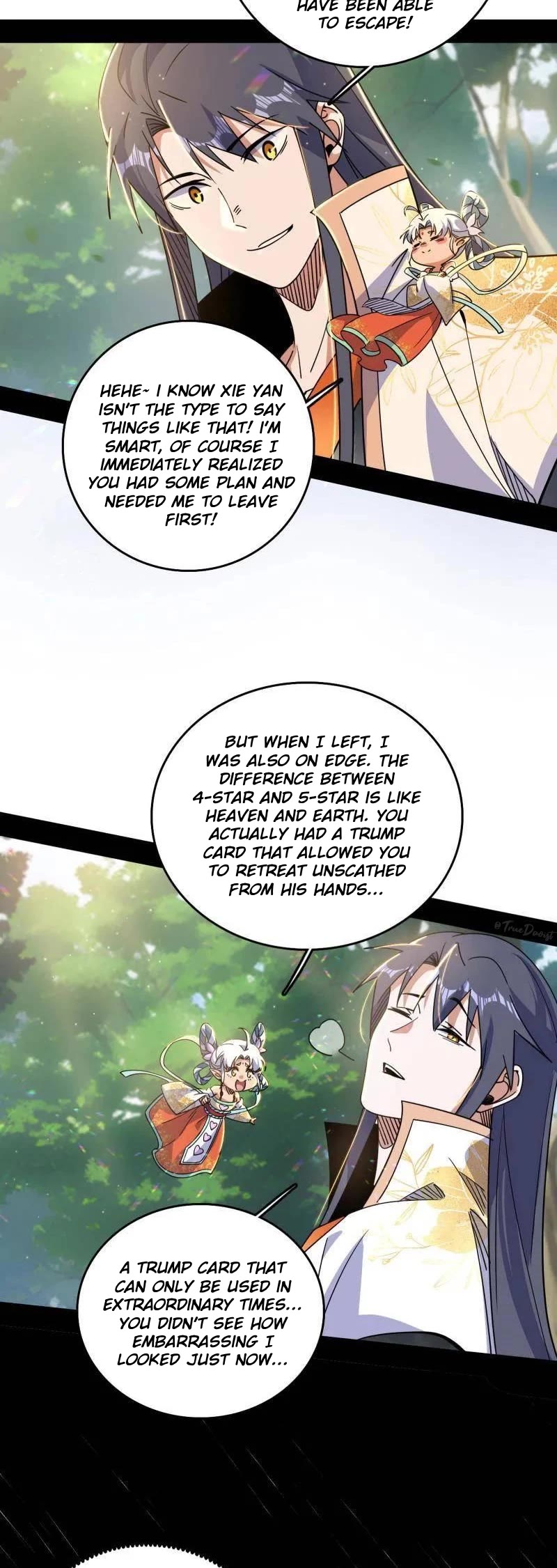 I'm an Evil God Chapter 520 page 32 - Chapter 520: The Wind's Tight! Let's Bolt!