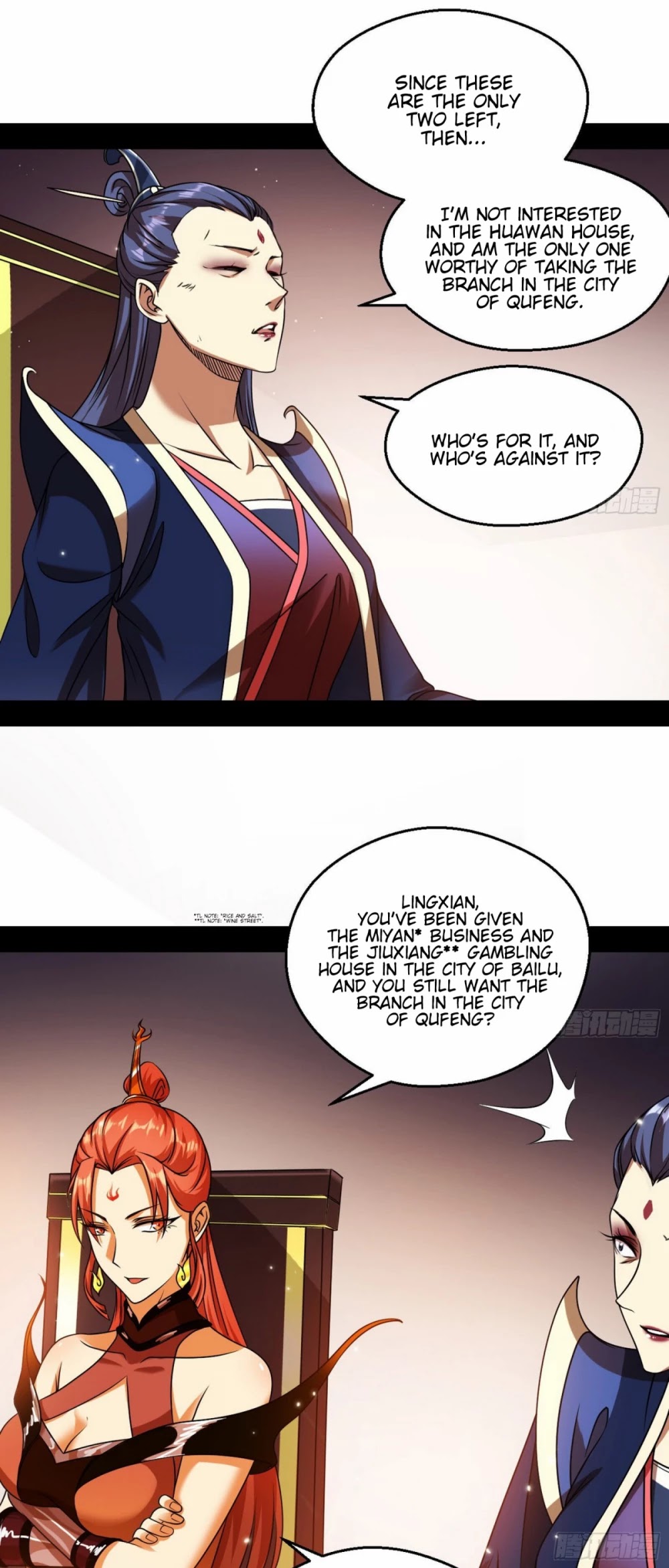 I'm an Evil God Chapter 55 page 23 - Chapter 55: Distributing Rewards According To One's Performance