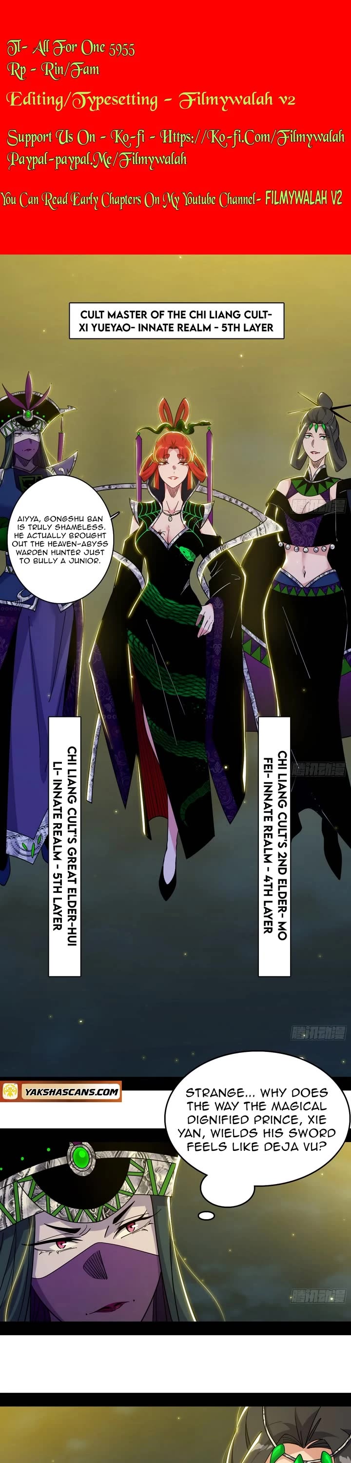 I'm an Evil God Chapter 556 page 1 - Chapter 556