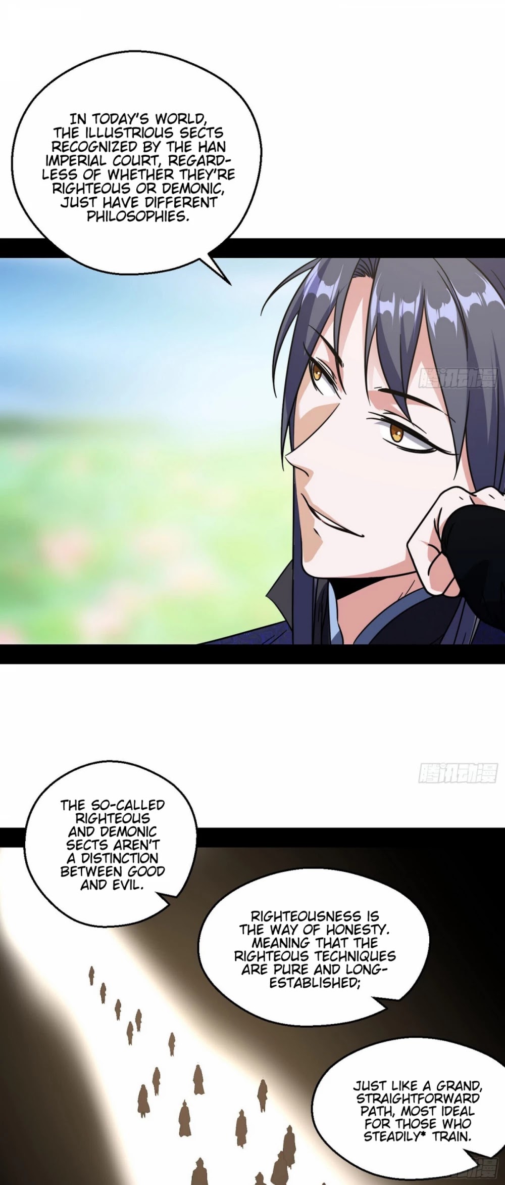 I'm an Evil God Chapter 57 page 21 - Chapter 57: The Dignity Of The Mo Qing Sect