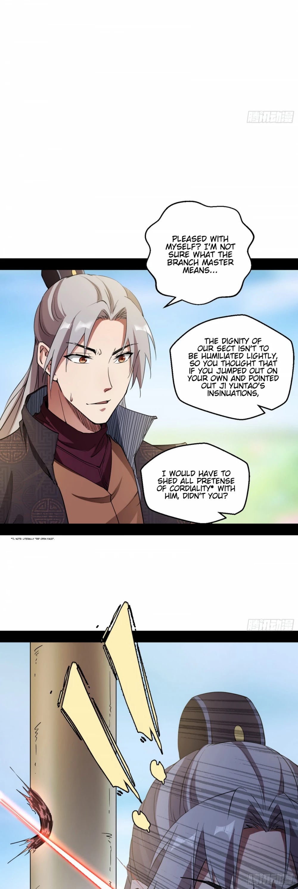 I'm an Evil God Chapter 57 page 38 - Chapter 57: The Dignity Of The Mo Qing Sect