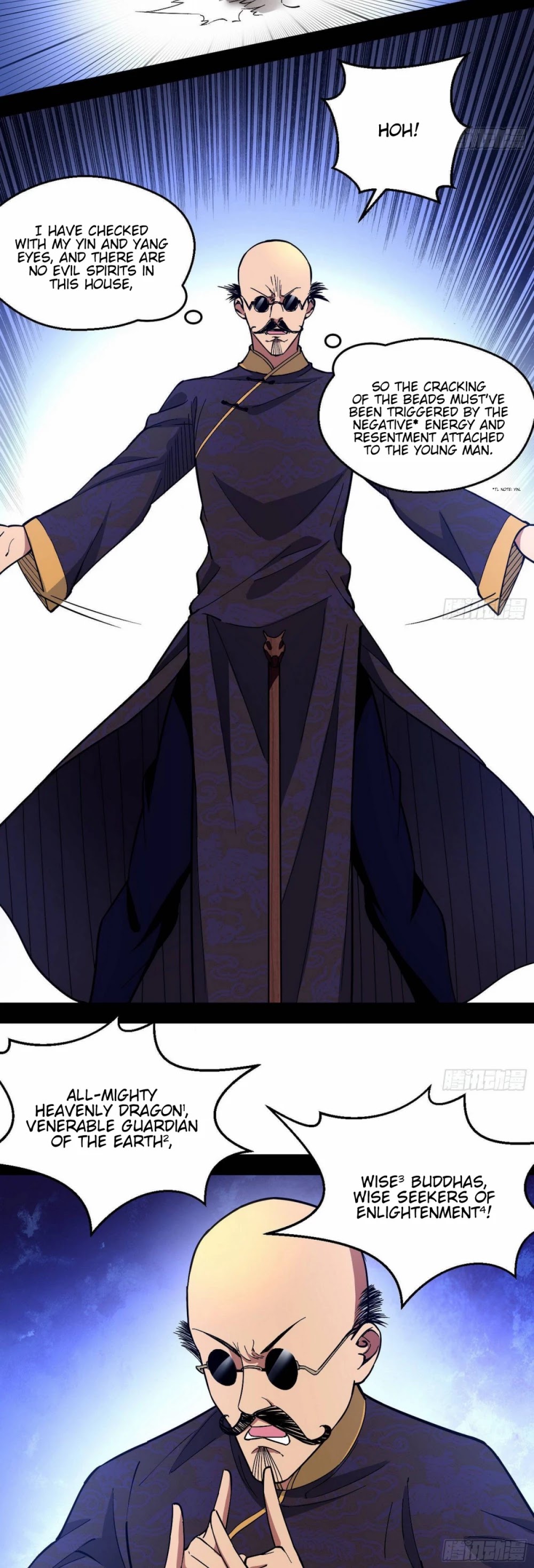 I'm an Evil God Chapter 63 page 6 - Chapter 63: The Grandmaster Is Dead