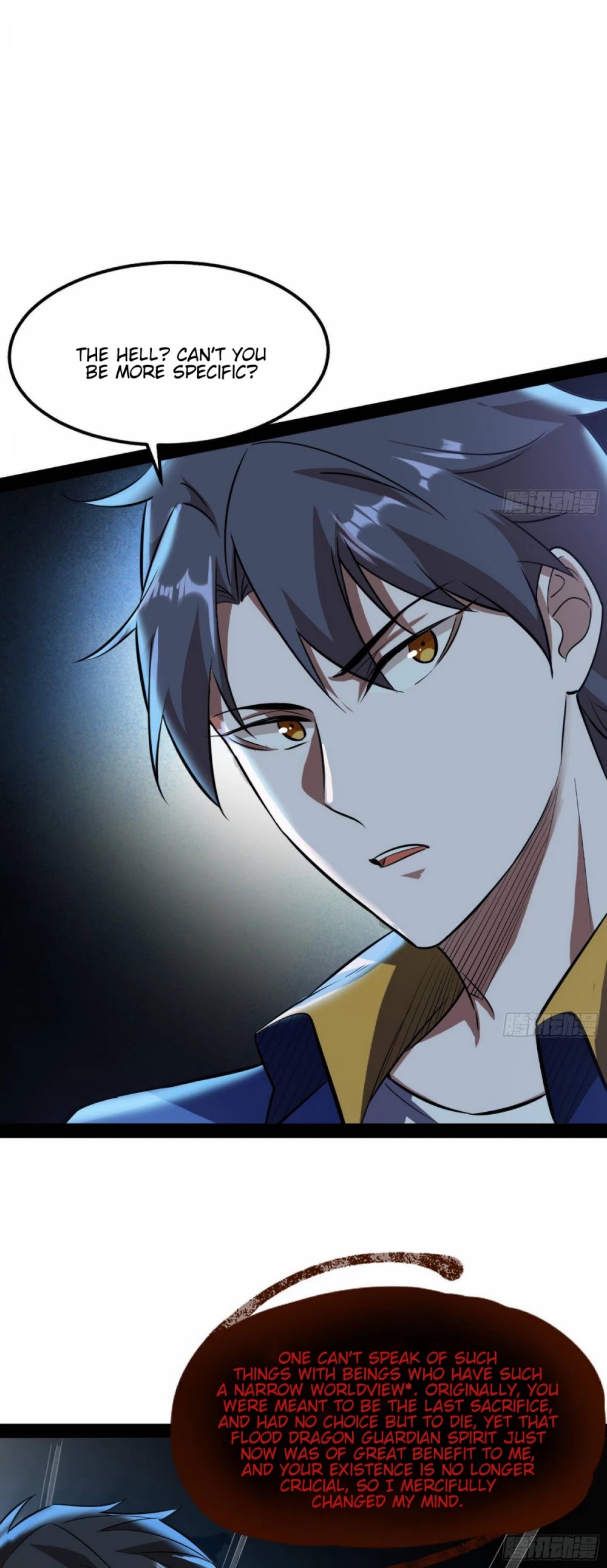 I'm an Evil God Chapter 64 page 12 - Chapter 64: You're Going To Die