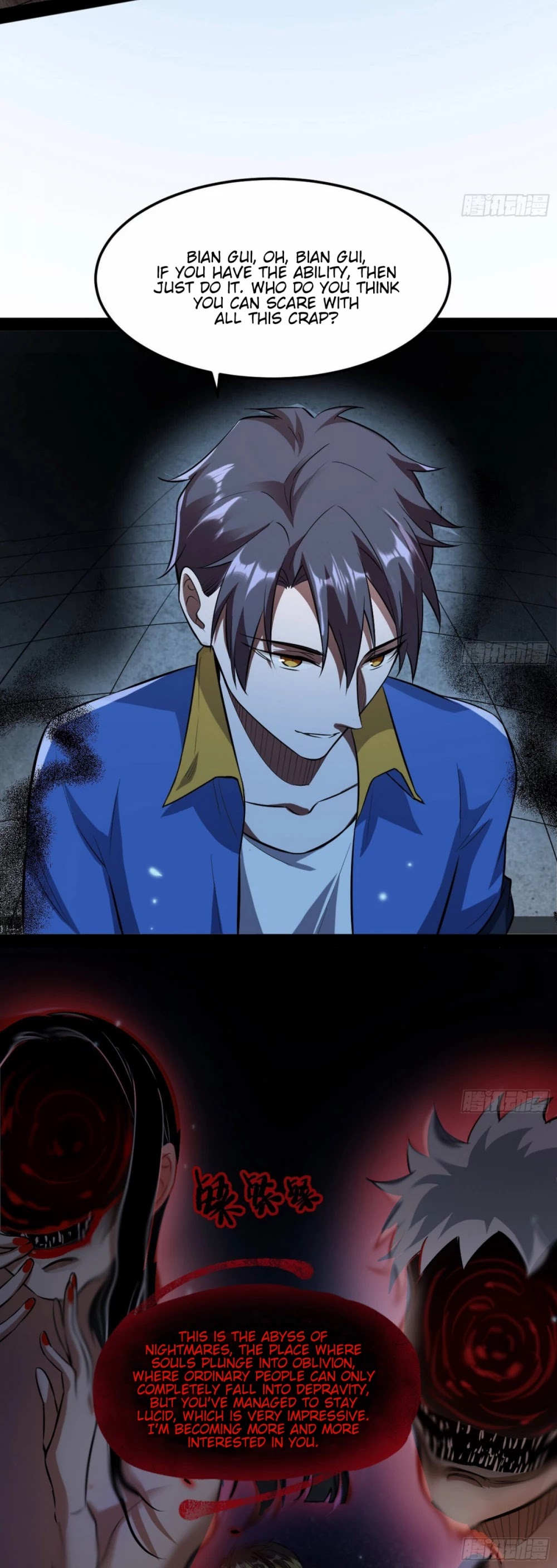 I'm an Evil God Chapter 64 page 17 - Chapter 64: You're Going To Die