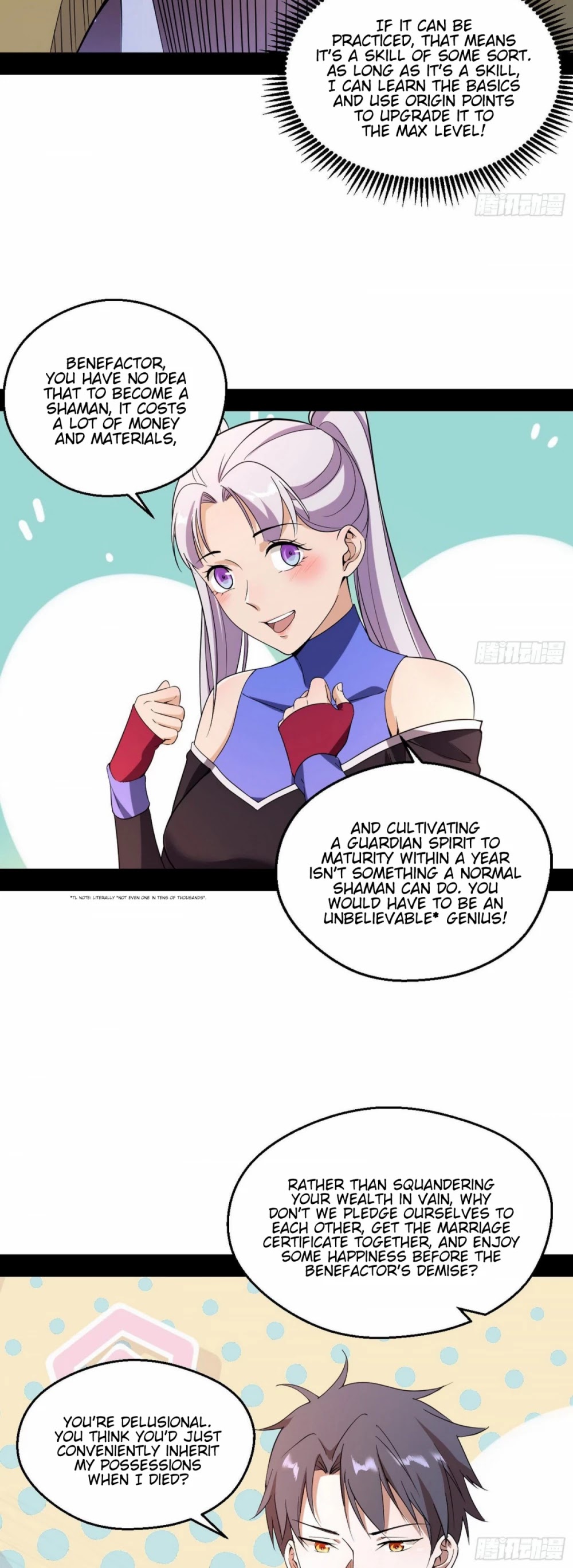 I'm an Evil God Chapter 65 page 12 - Chapter 65: I Finally Became A Shaman