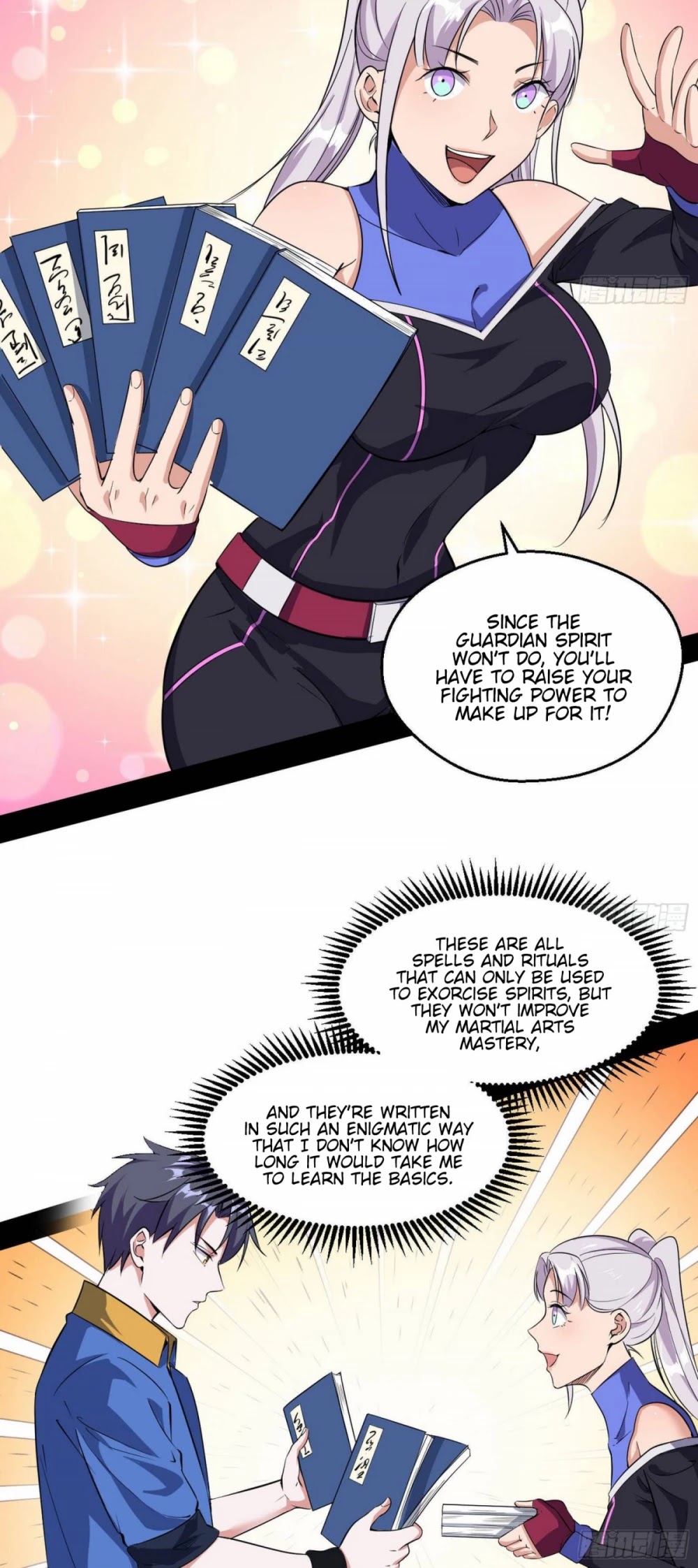 I'm an Evil God Chapter 66 page 10 - Chapter 66: Physically Fight Against Ghosts