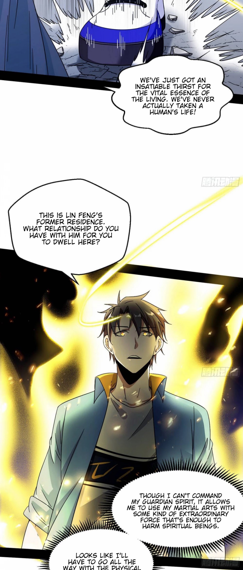 I'm an Evil God Chapter 66 page 41 - Chapter 66: Physically Fight Against Ghosts