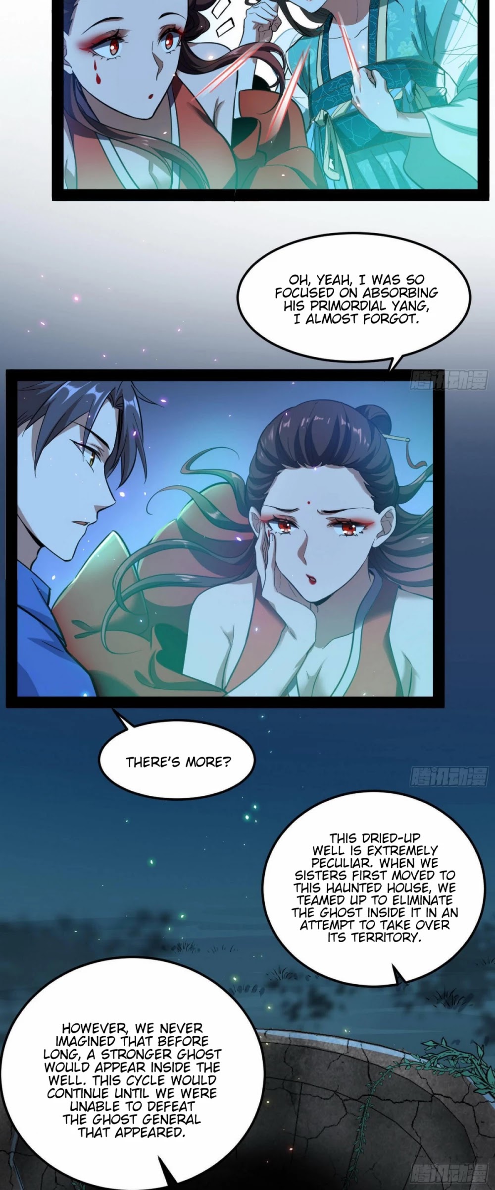 I'm an Evil God Chapter 67 page 33 - Chapter 67: Lady Ghosts, Come Aid Me With My Cultivation!