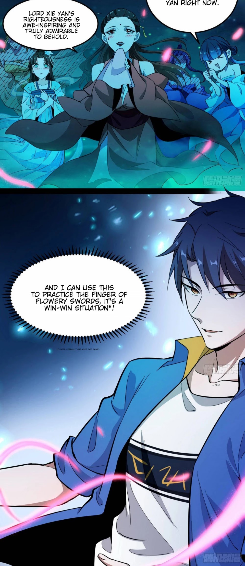 I'm an Evil God Chapter 67 page 36 - Chapter 67: Lady Ghosts, Come Aid Me With My Cultivation!