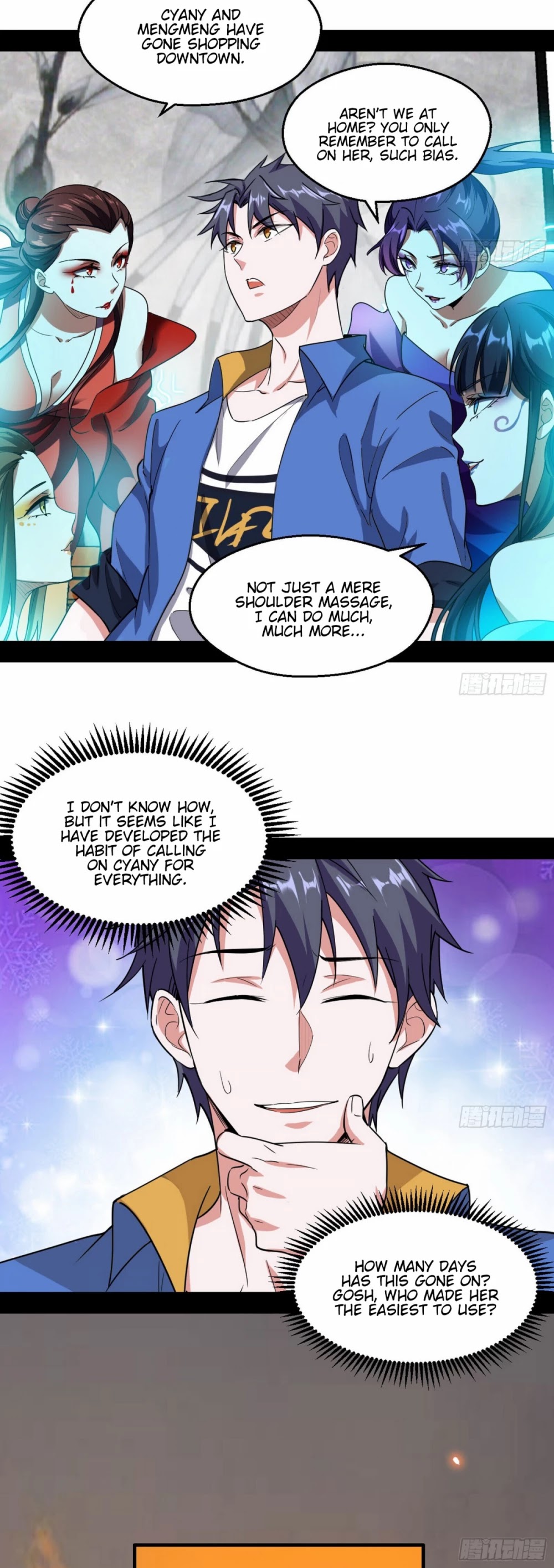 I'm an Evil God Chapter 68 page 22 - Chapter 68: You Touched My People?! Disappear!