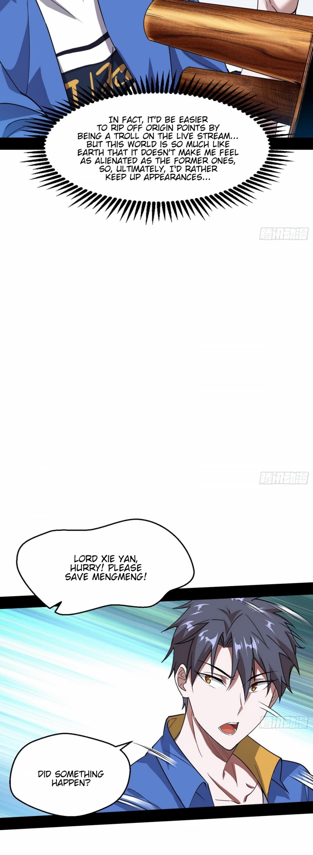I'm an Evil God Chapter 68 page 27 - Chapter 68: You Touched My People?! Disappear!