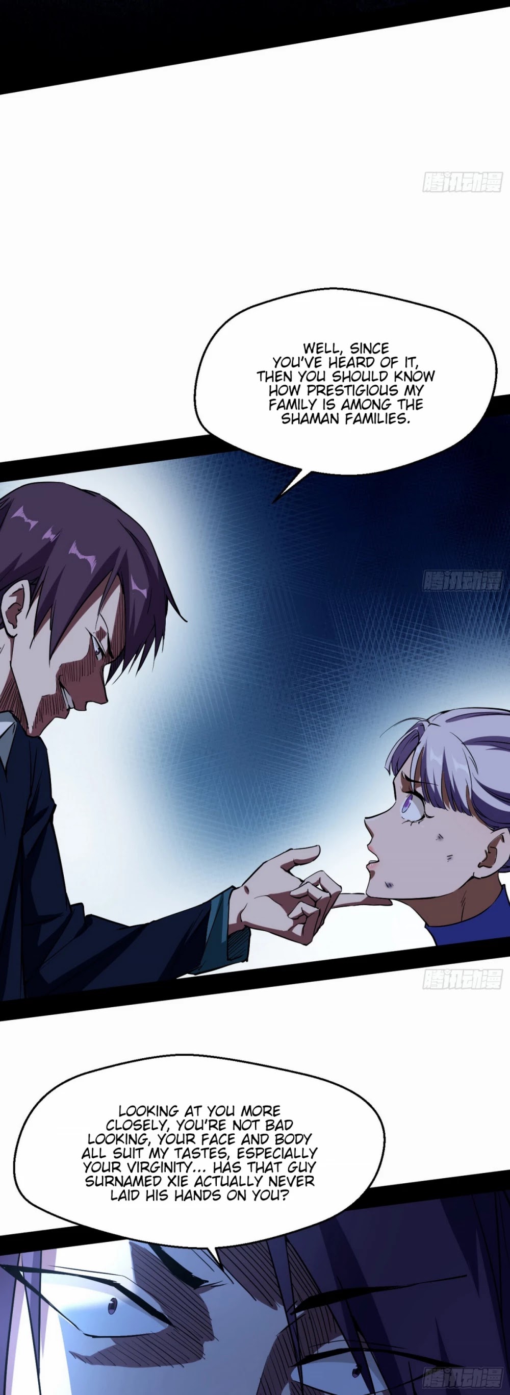 I'm an Evil God Chapter 68 page 34 - Chapter 68: You Touched My People?! Disappear!