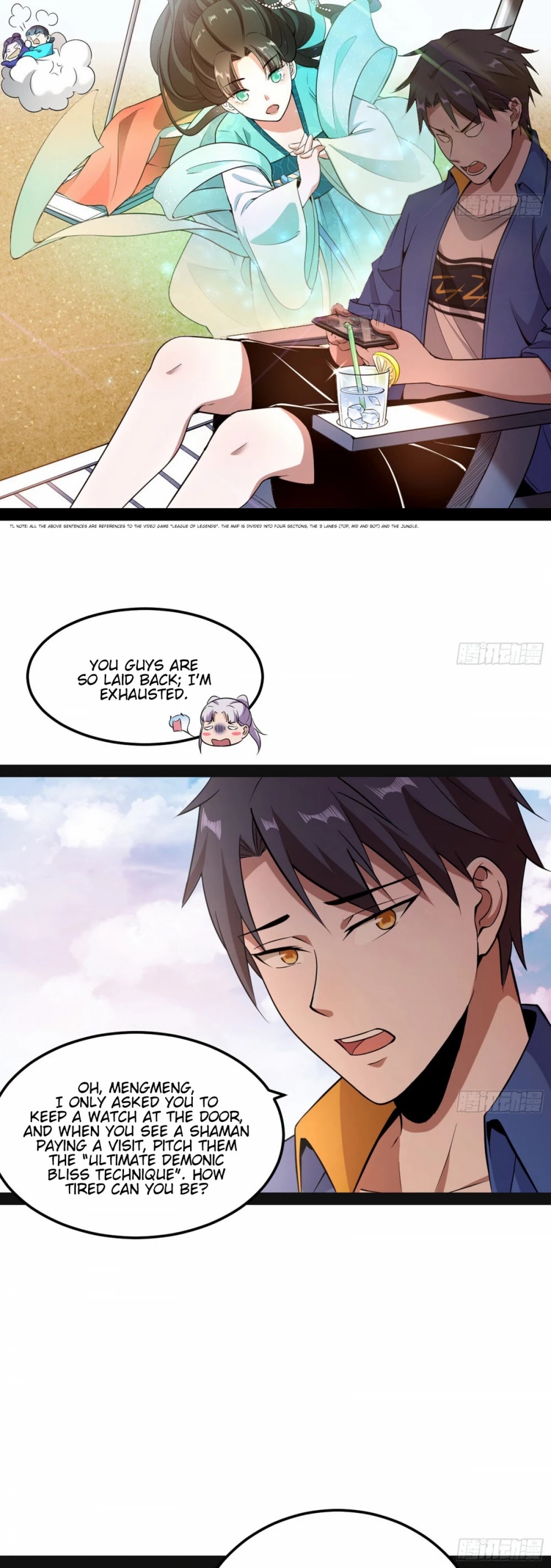I'm an Evil God Chapter 69 page 4 - Chapter 69: The Revival Of The Ghost King