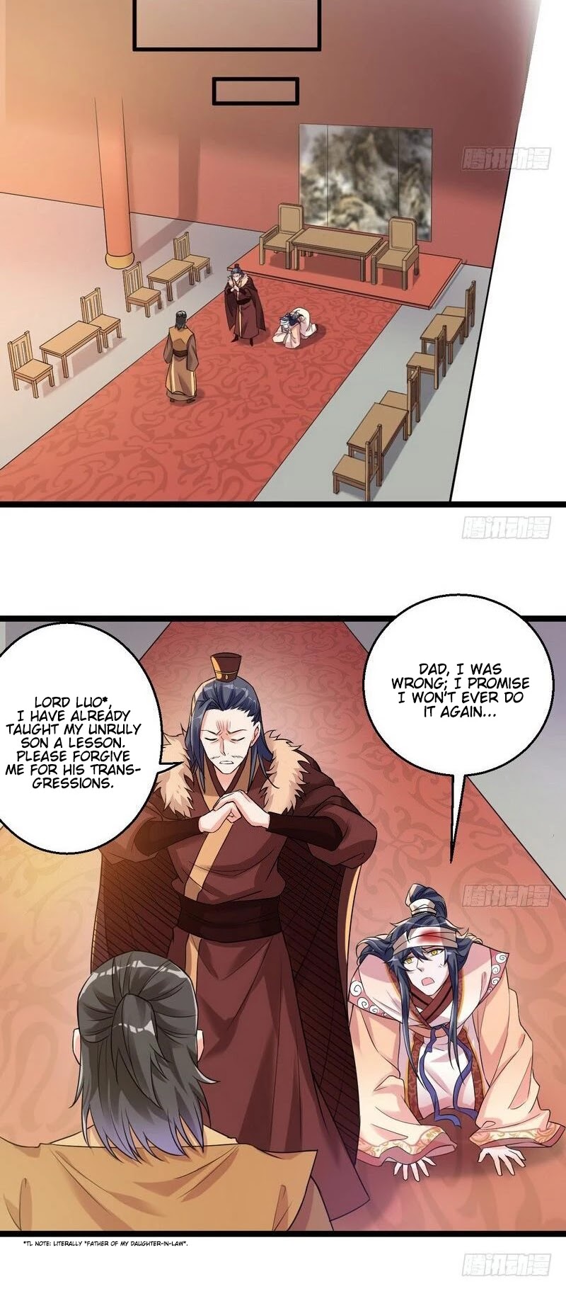 I'm an Evil God Chapter 7 page 18 - Chapter 7: The Hunt For The Son Of God