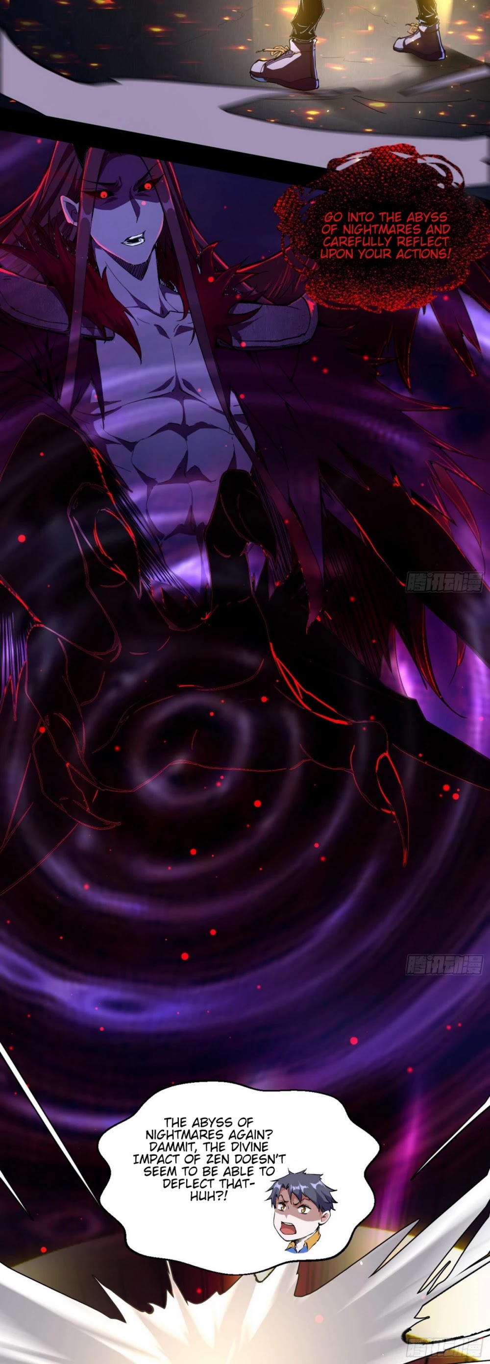 I'm an Evil God Chapter 70 page 36 - Chapter 70: Battling The Ghost King On Live Stream