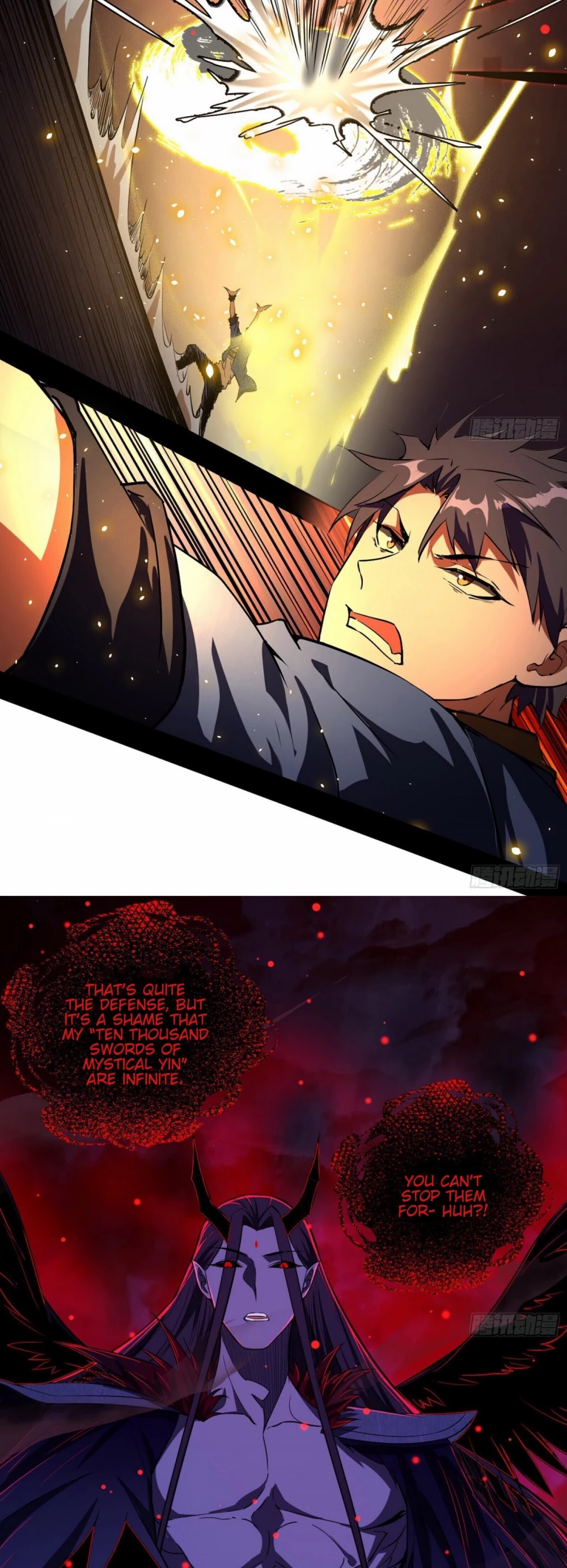 I'm an Evil God Chapter 70 page 45 - Chapter 70: Battling The Ghost King On Live Stream