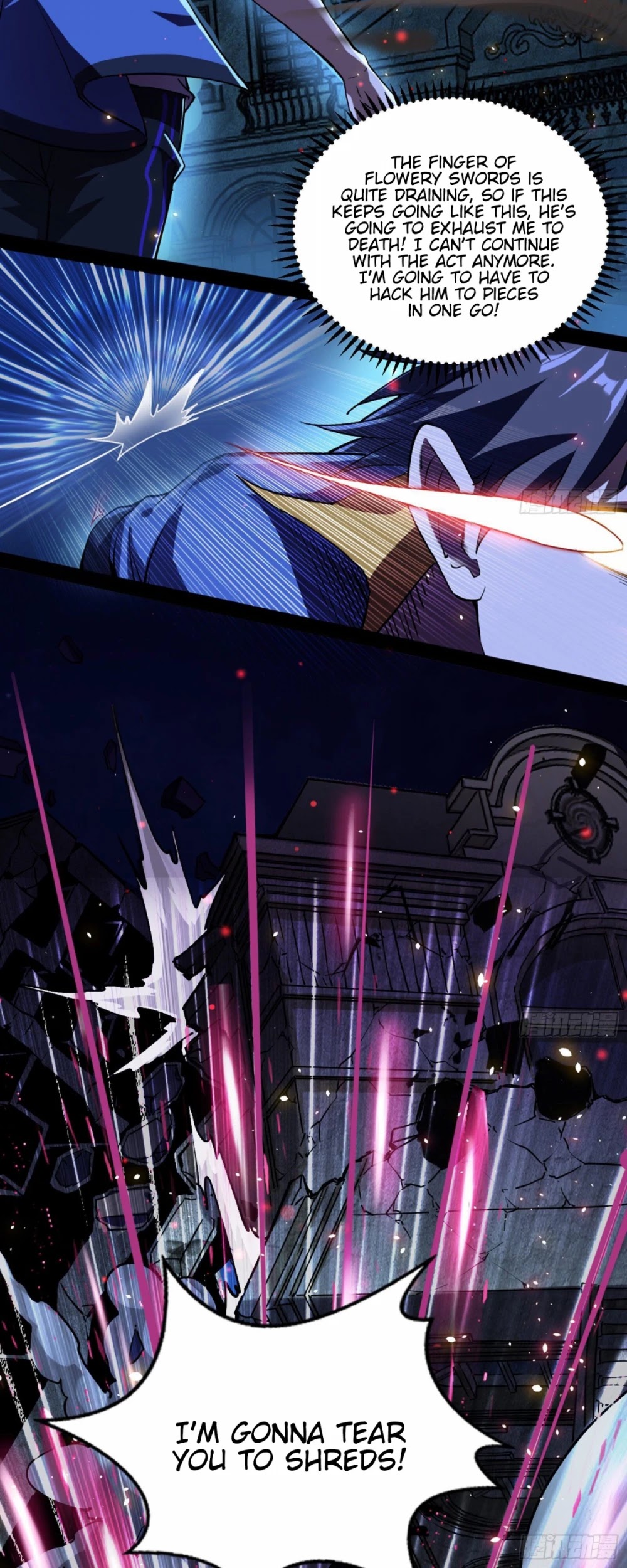 I'm an Evil God Chapter 71 page 16 - Chapter 71: Finger Of Flowery Swords - Withering Of The Hundred Flowers