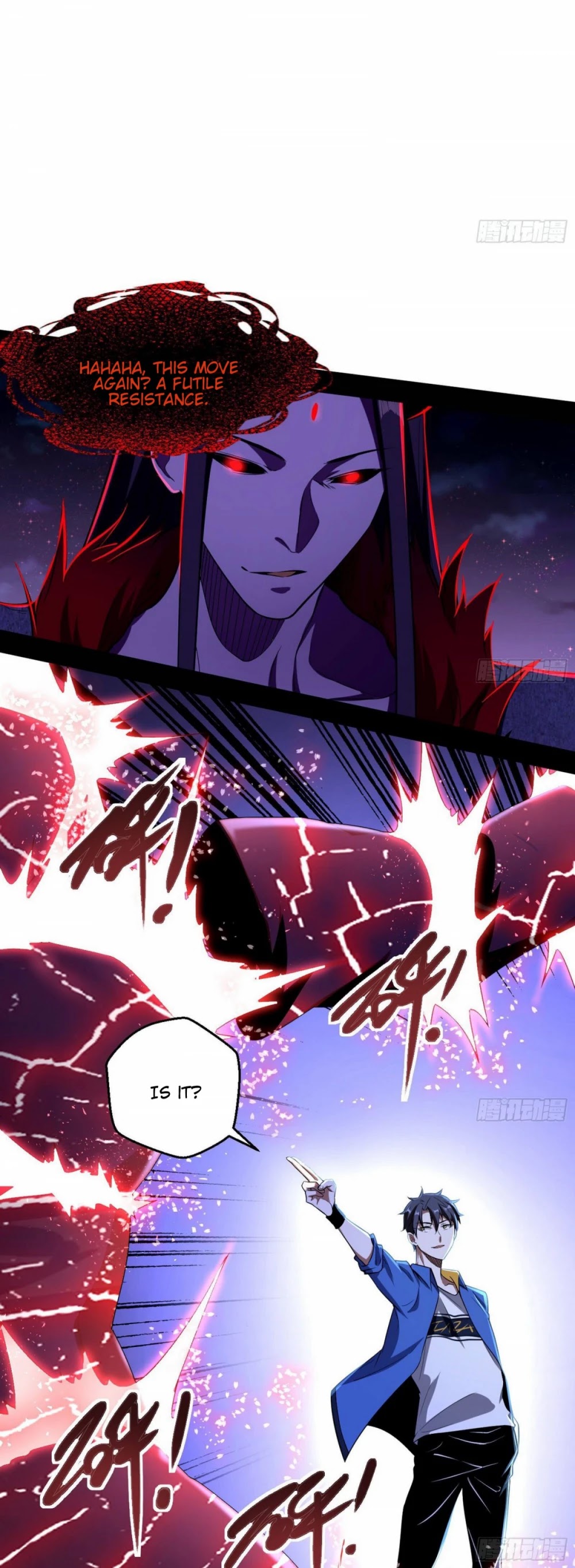 I'm an Evil God Chapter 71 page 36 - Chapter 71: Finger Of Flowery Swords - Withering Of The Hundred Flowers