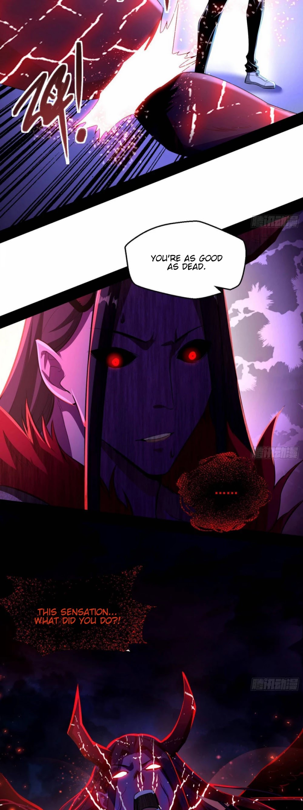 I'm an Evil God Chapter 71 page 37 - Chapter 71: Finger Of Flowery Swords - Withering Of The Hundred Flowers