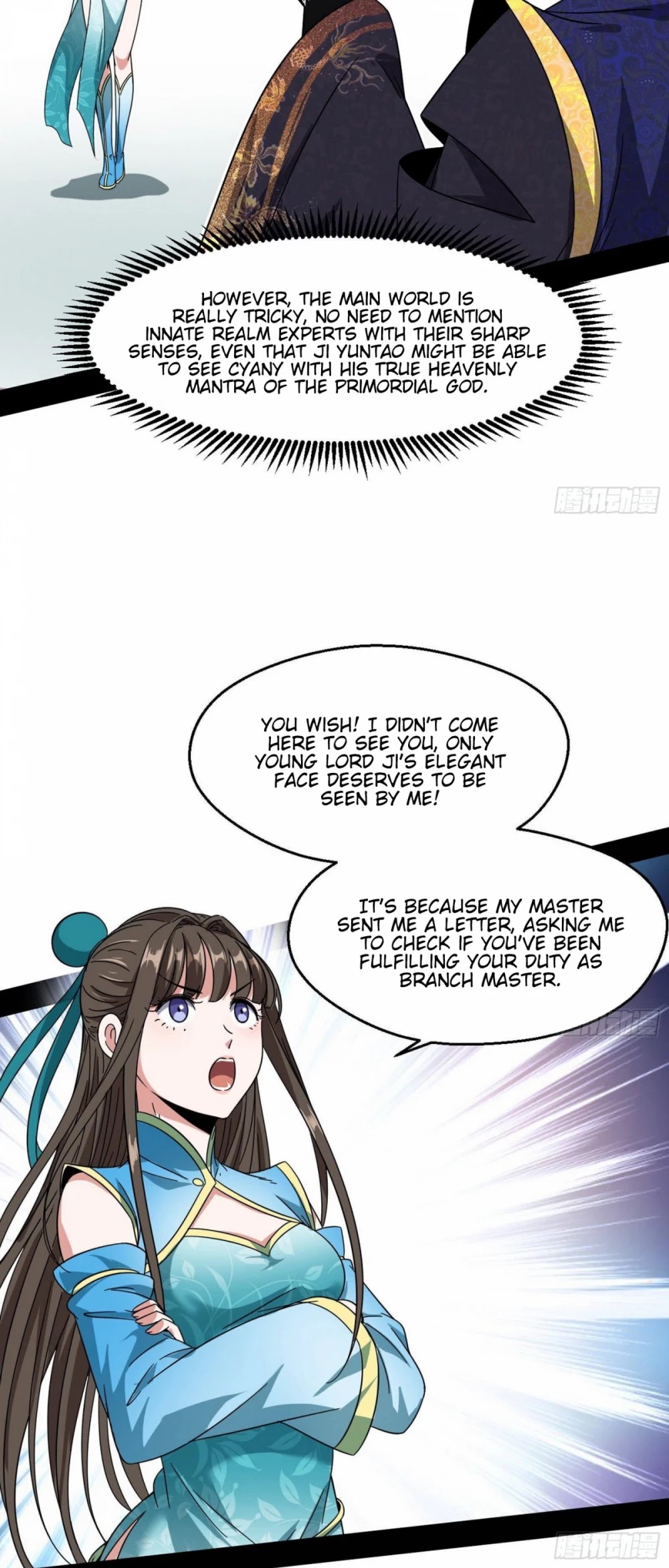 I'm an Evil God Chapter 72 page 36 - Chapter 72: Cyany Strikes Back