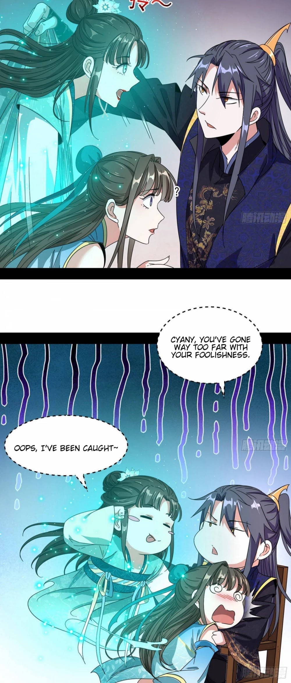 I'm an Evil God Chapter 72 page 44 - Chapter 72: Cyany Strikes Back