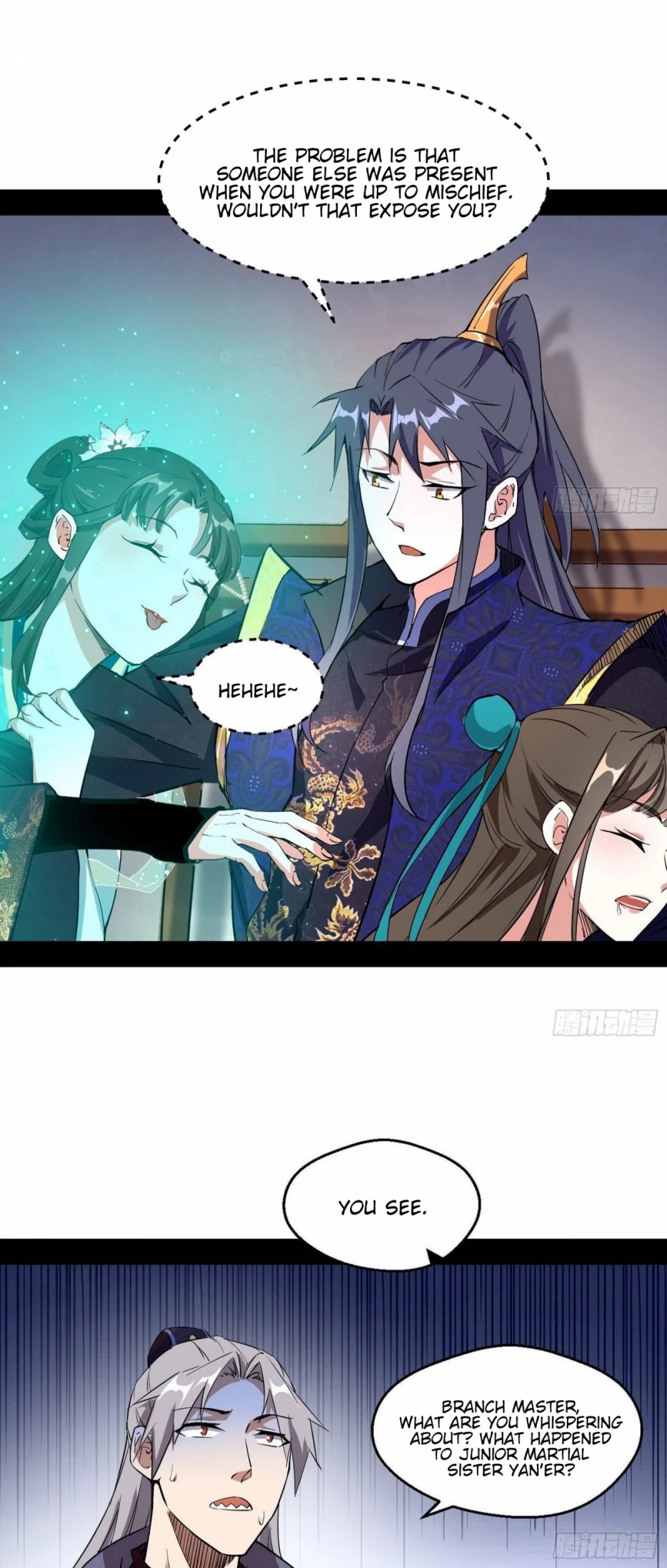 I'm an Evil God Chapter 72 page 46 - Chapter 72: Cyany Strikes Back