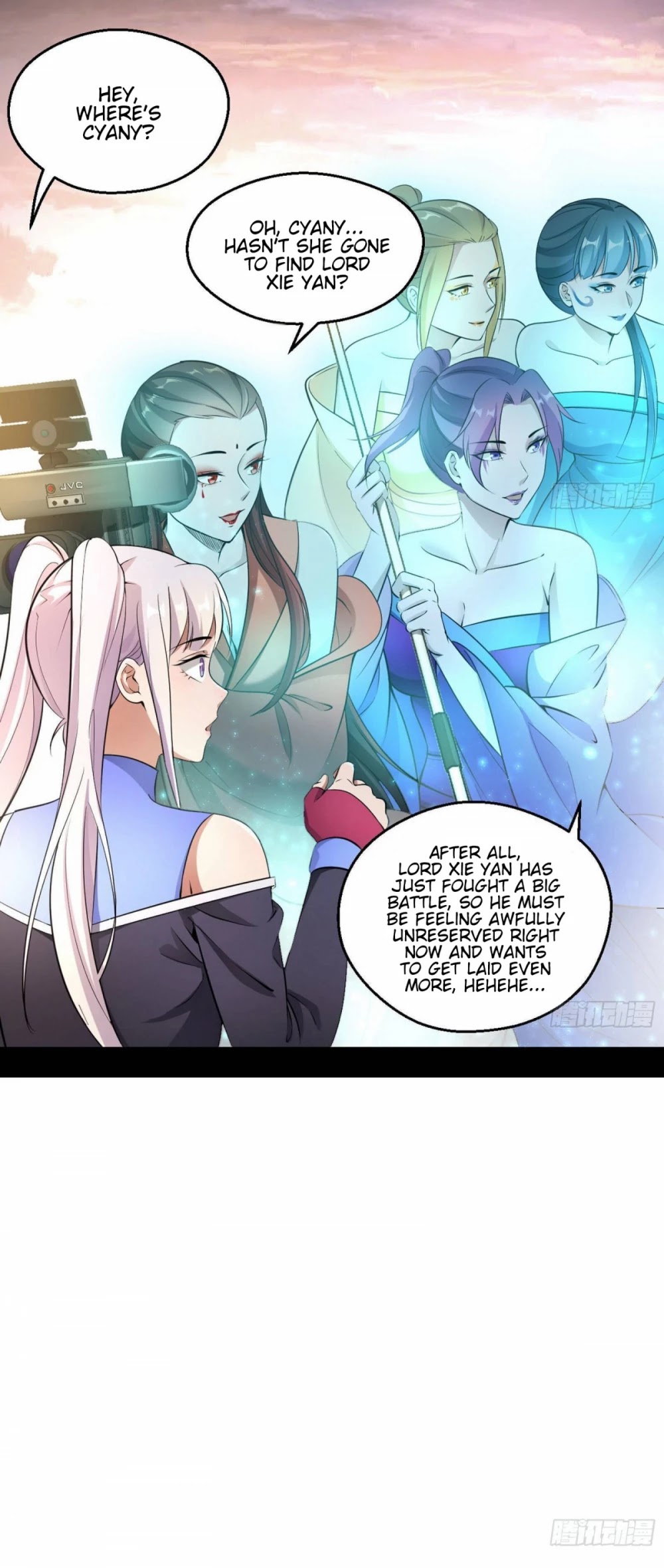 I'm an Evil God Chapter 72 page 5 - Chapter 72: Cyany Strikes Back