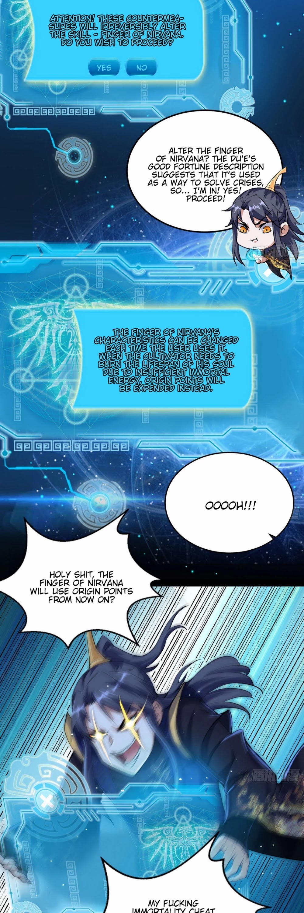 I'm an Evil God Chapter 73 page 27 - Chapter 73: Du’e’s Good Fortune