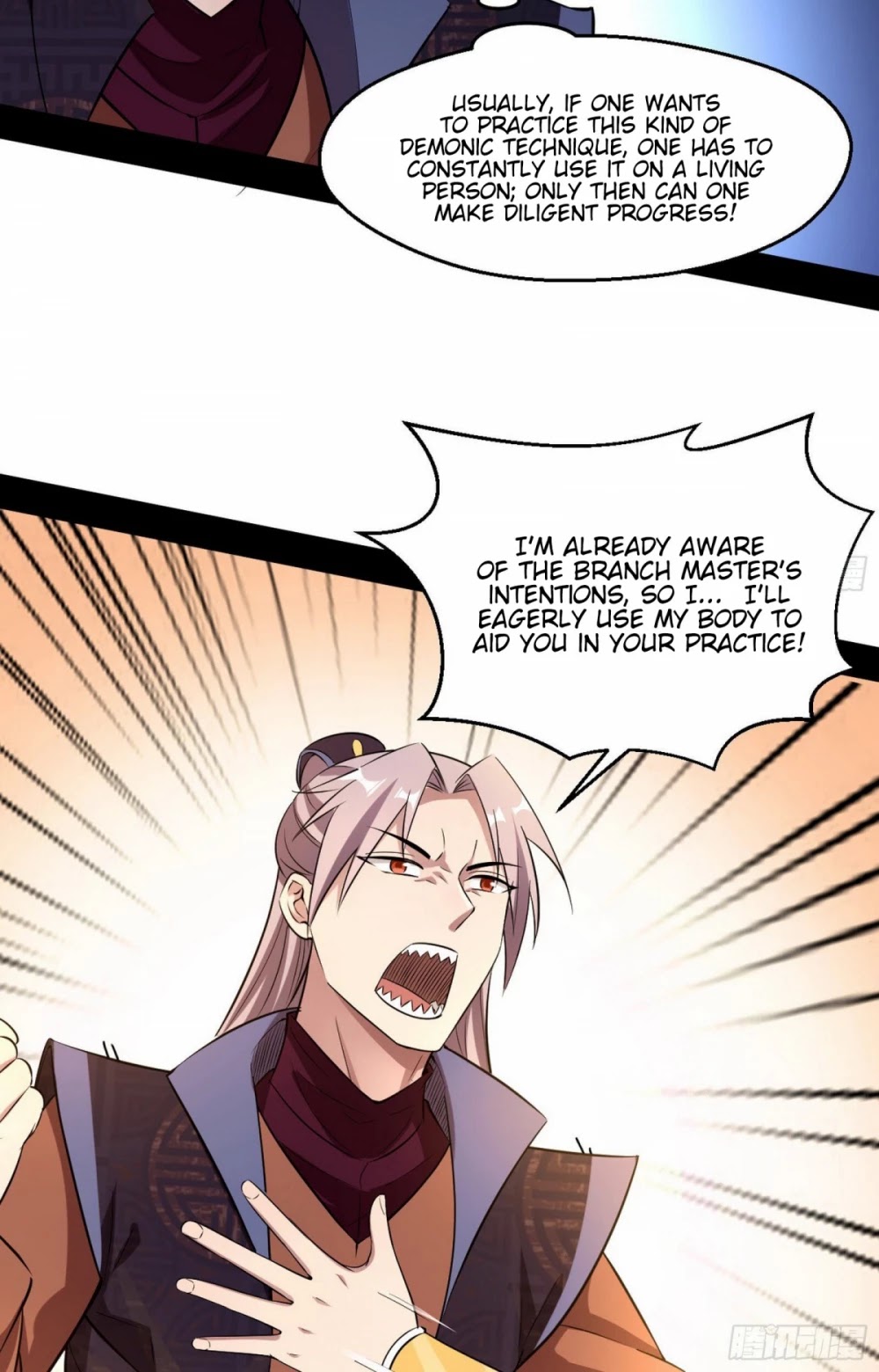 I'm an Evil God Chapter 74 page 11 - Chapter 74: Who Gave You The Audacity?