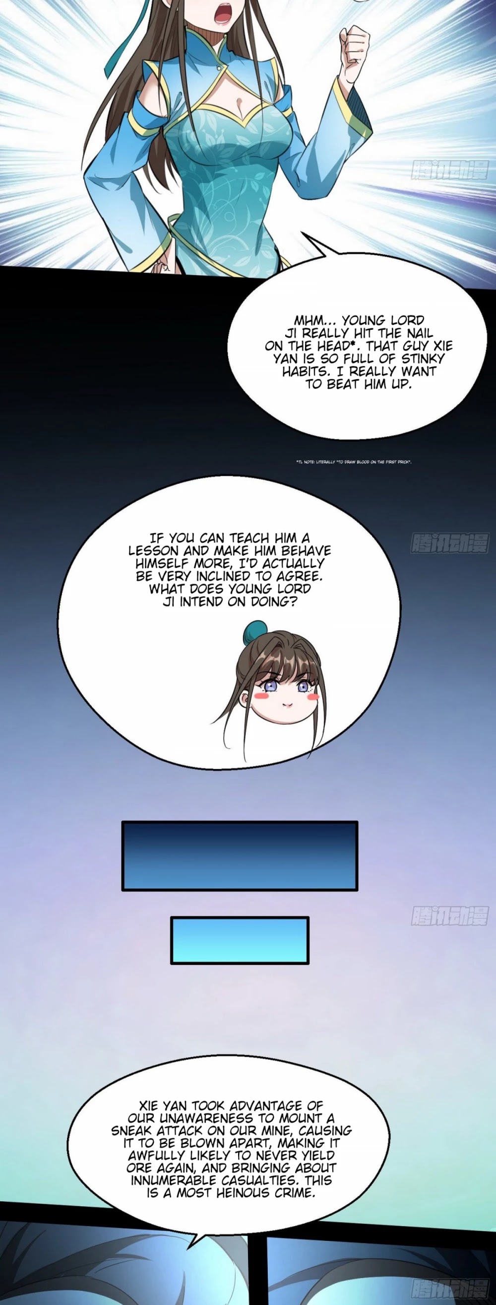 I'm an Evil God Chapter 77 page 14 - Chapter 77: Loyal And Faithful Shi Yan'er