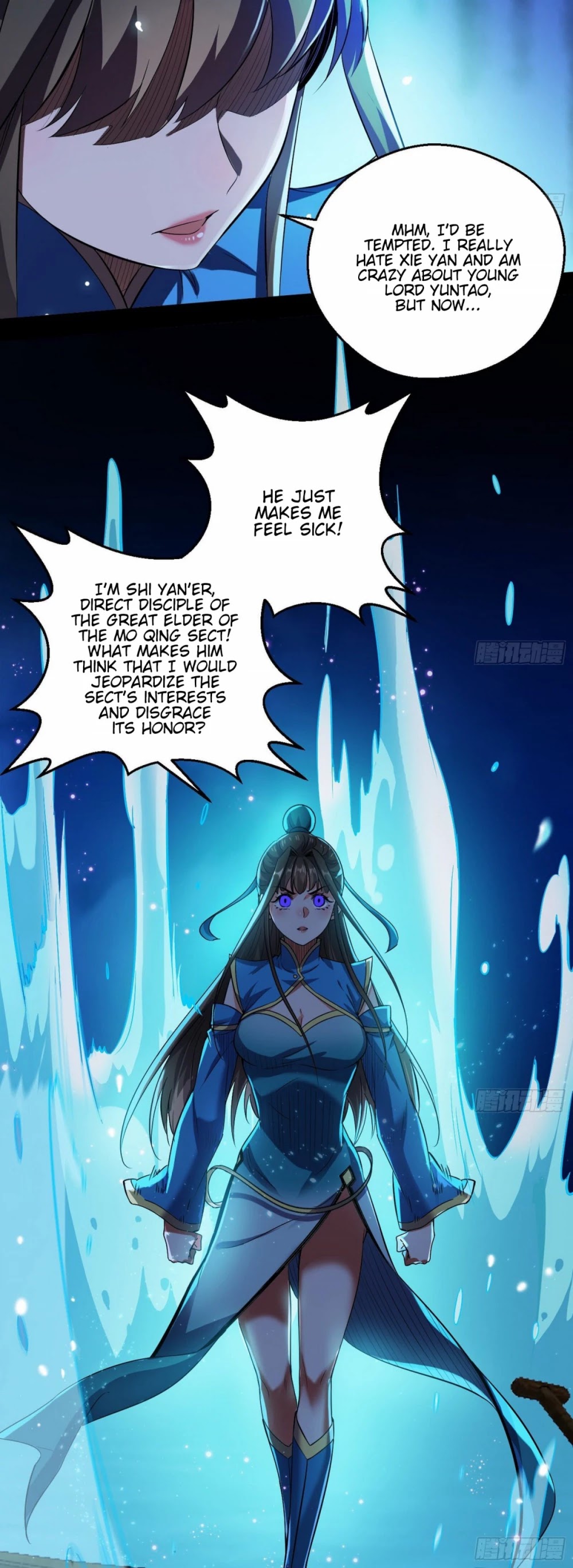 I'm an Evil God Chapter 77 page 20 - Chapter 77: Loyal And Faithful Shi Yan'er