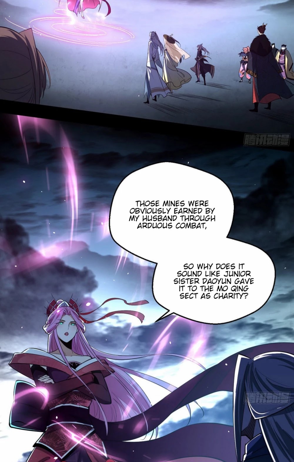 I'm an Evil God Chapter 83 page 18 - Chapter 83: My Wife Is An Innate Realm Expert