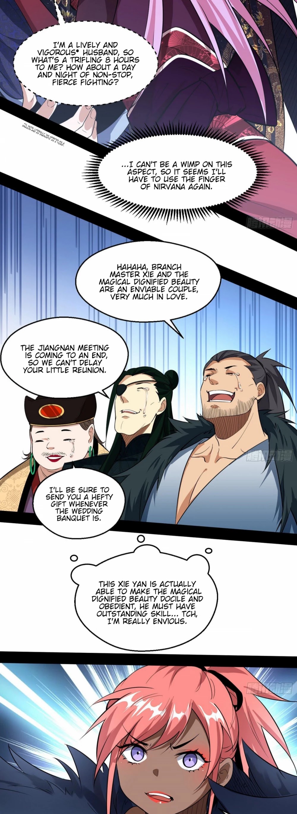 I'm an Evil God Chapter 83 page 28 - Chapter 83: My Wife Is An Innate Realm Expert