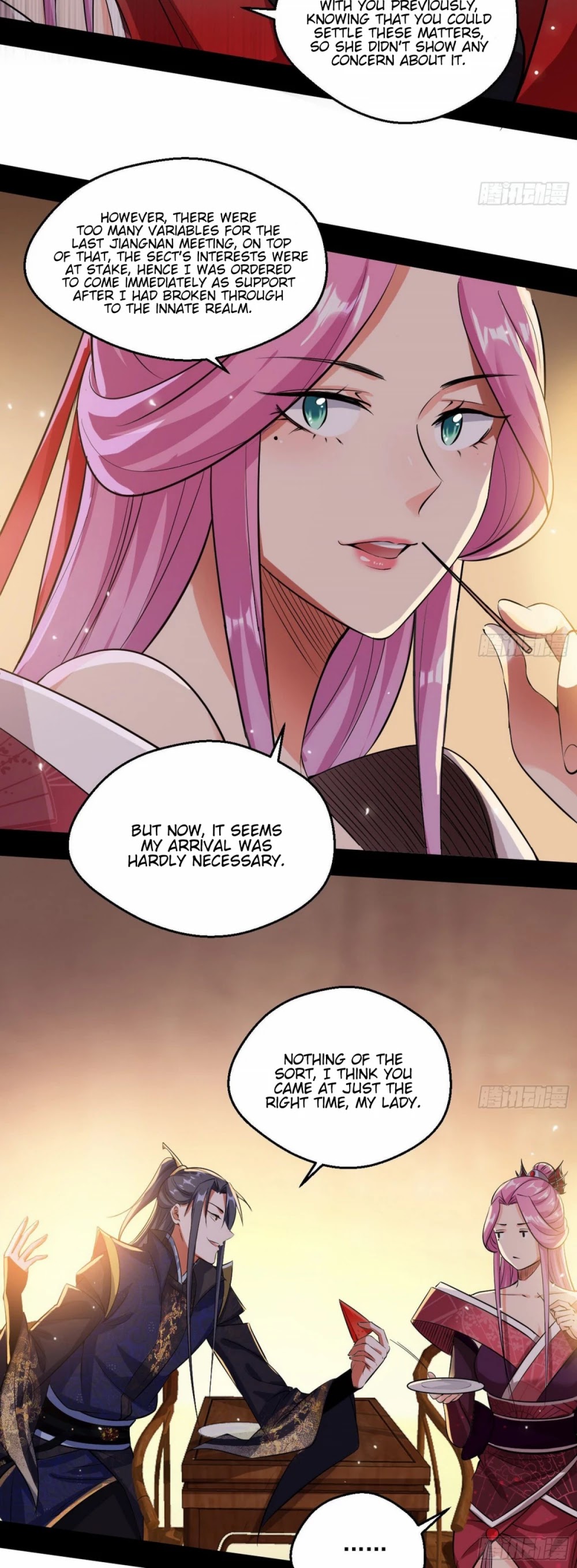 I'm an Evil God Chapter 83 page 40 - Chapter 83: My Wife Is An Innate Realm Expert