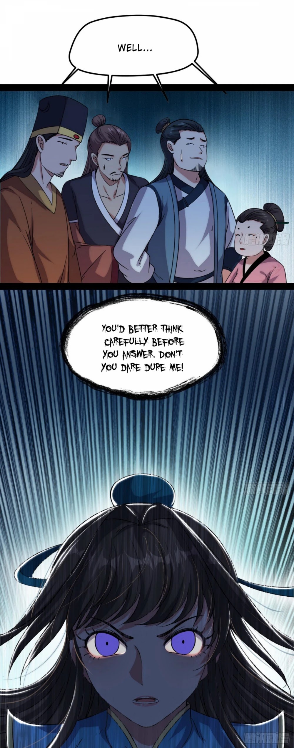 I'm an Evil God Chapter 84 page 38 - Chapter 84: The Temptress, Qin Xinci, Flirts With The Lovely Ghost Damsel