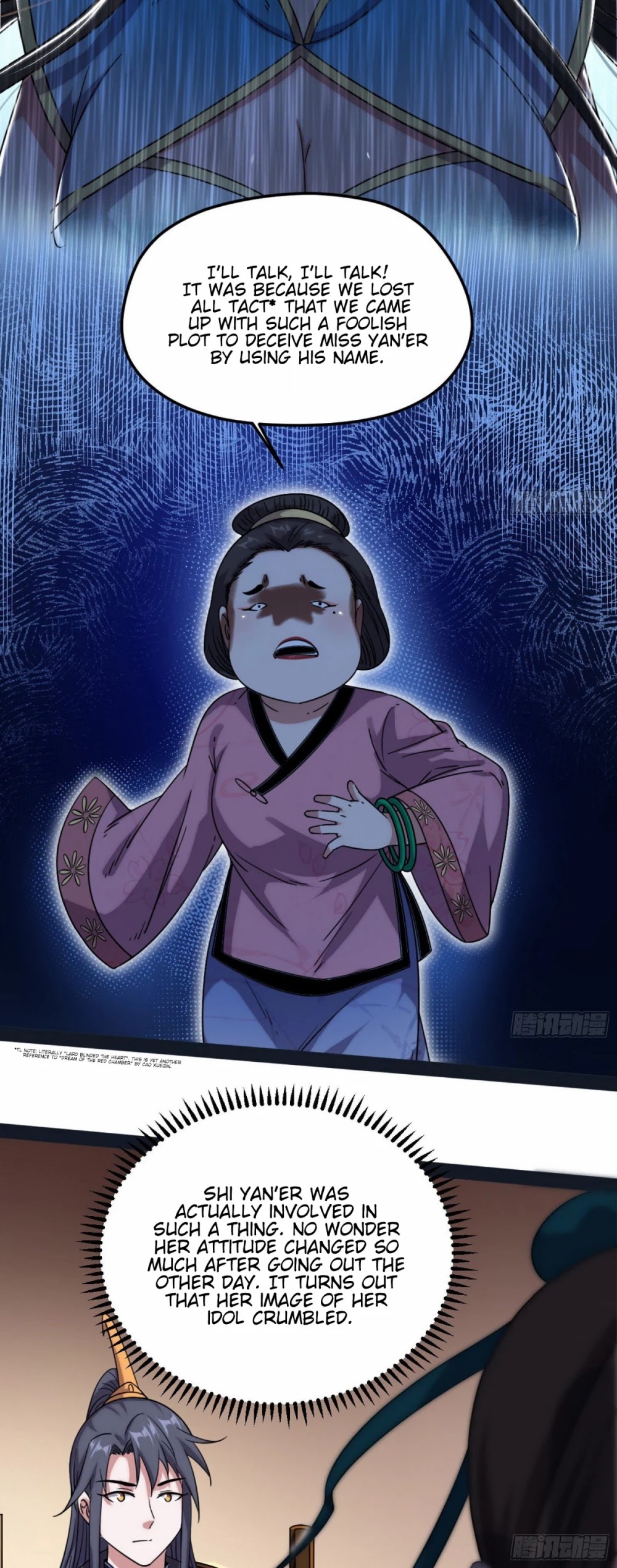 I'm an Evil God Chapter 84 page 39 - Chapter 84: The Temptress, Qin Xinci, Flirts With The Lovely Ghost Damsel