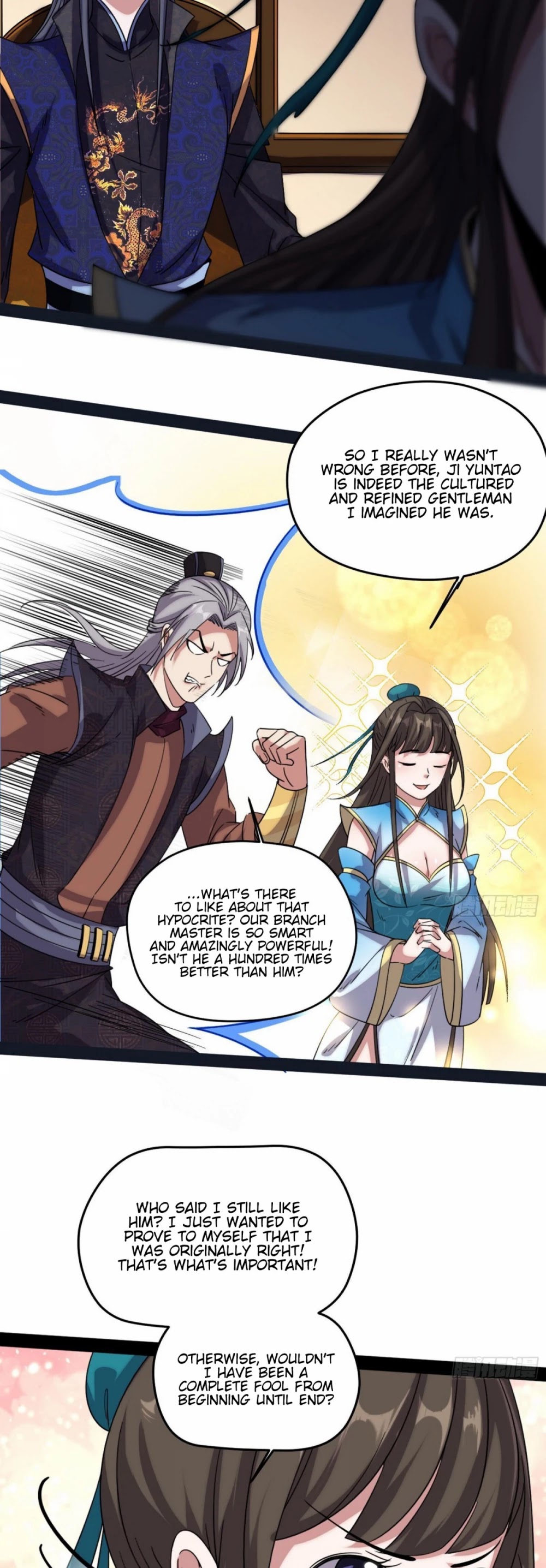 I'm an Evil God Chapter 84 page 40 - Chapter 84: The Temptress, Qin Xinci, Flirts With The Lovely Ghost Damsel