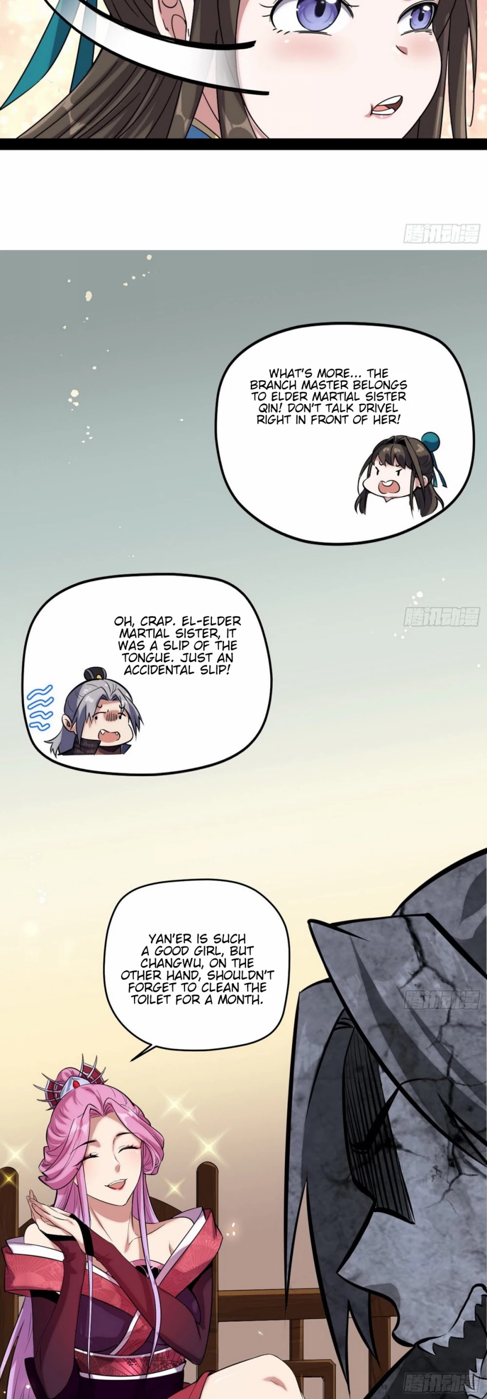 I'm an Evil God Chapter 84 page 41 - Chapter 84: The Temptress, Qin Xinci, Flirts With The Lovely Ghost Damsel