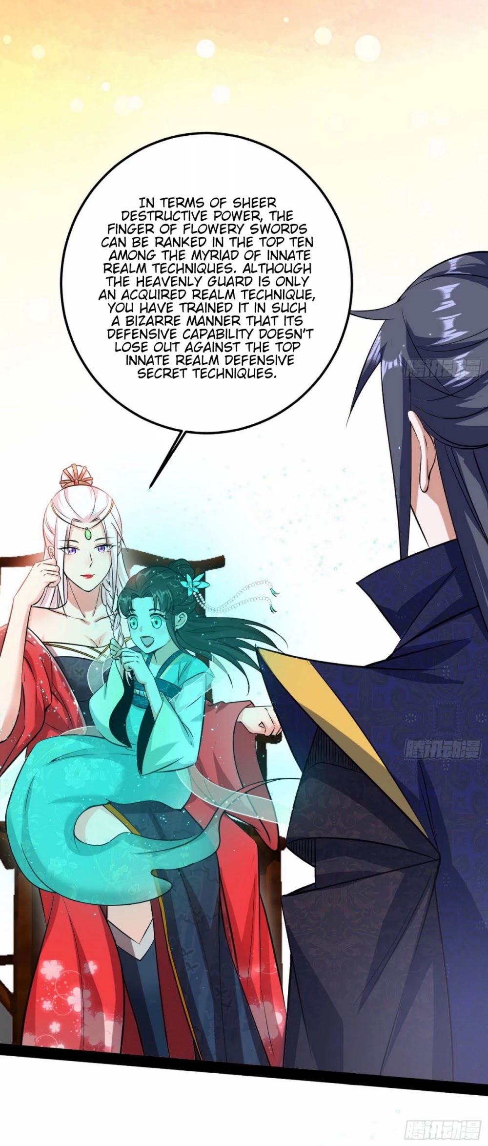 I'm an Evil God Chapter 86 page 14 - Chapter 86: The Startling Rainbow Escape And The Wordless Scripture