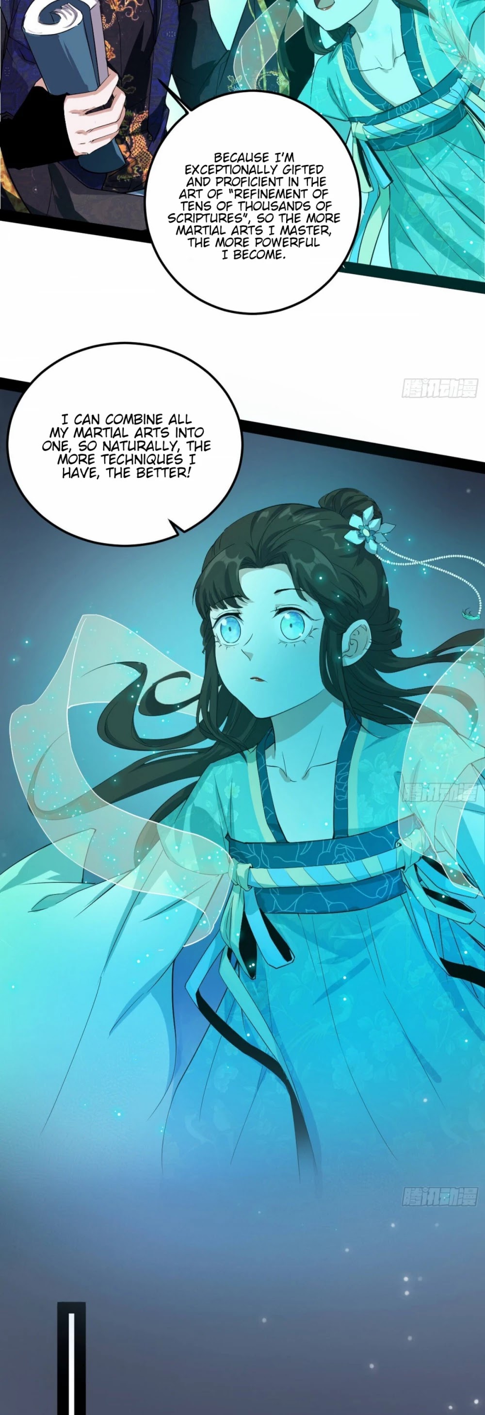 I'm an Evil God Chapter 86 page 25 - Chapter 86: The Startling Rainbow Escape And The Wordless Scripture