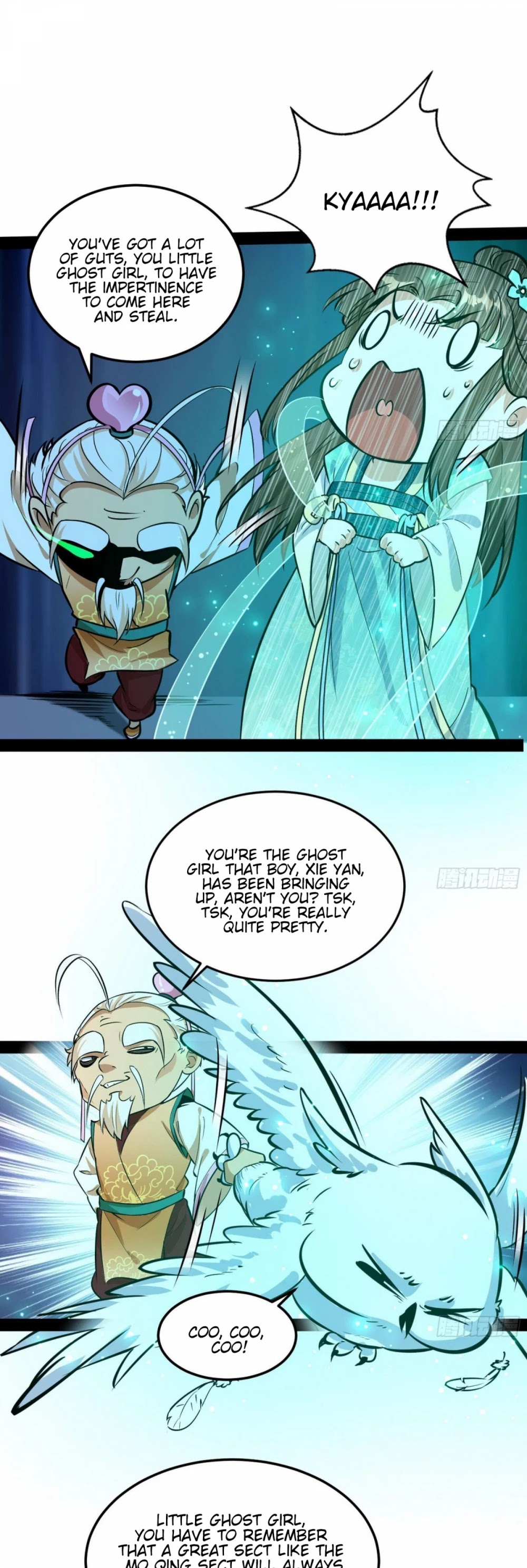 I'm an Evil God Chapter 86 page 37 - Chapter 86: The Startling Rainbow Escape And The Wordless Scripture