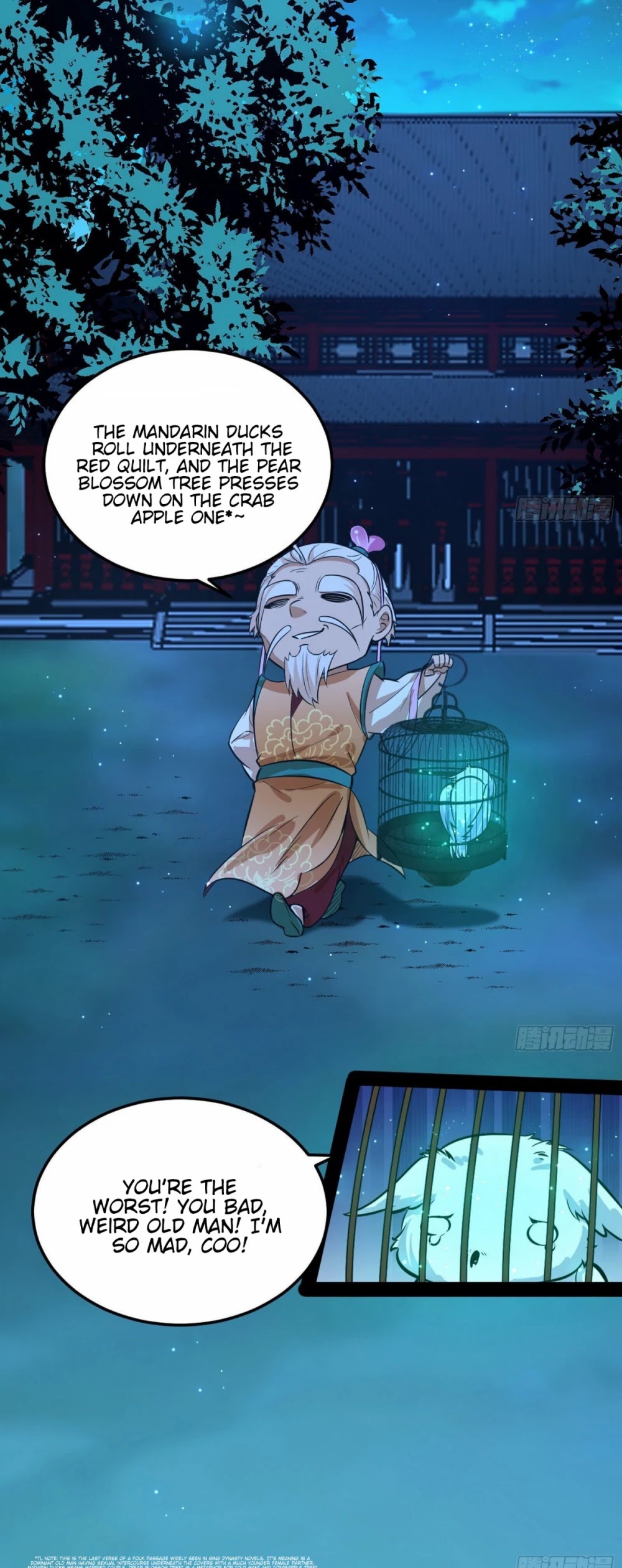 I'm an Evil God Chapter 86 page 39 - Chapter 86: The Startling Rainbow Escape And The Wordless Scripture